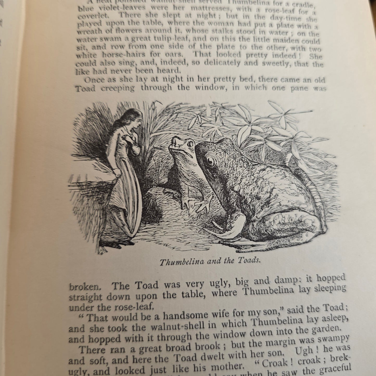 1890s Fairy Tales and Stories by Hans Christian Andersen - Antique Illustrated Book