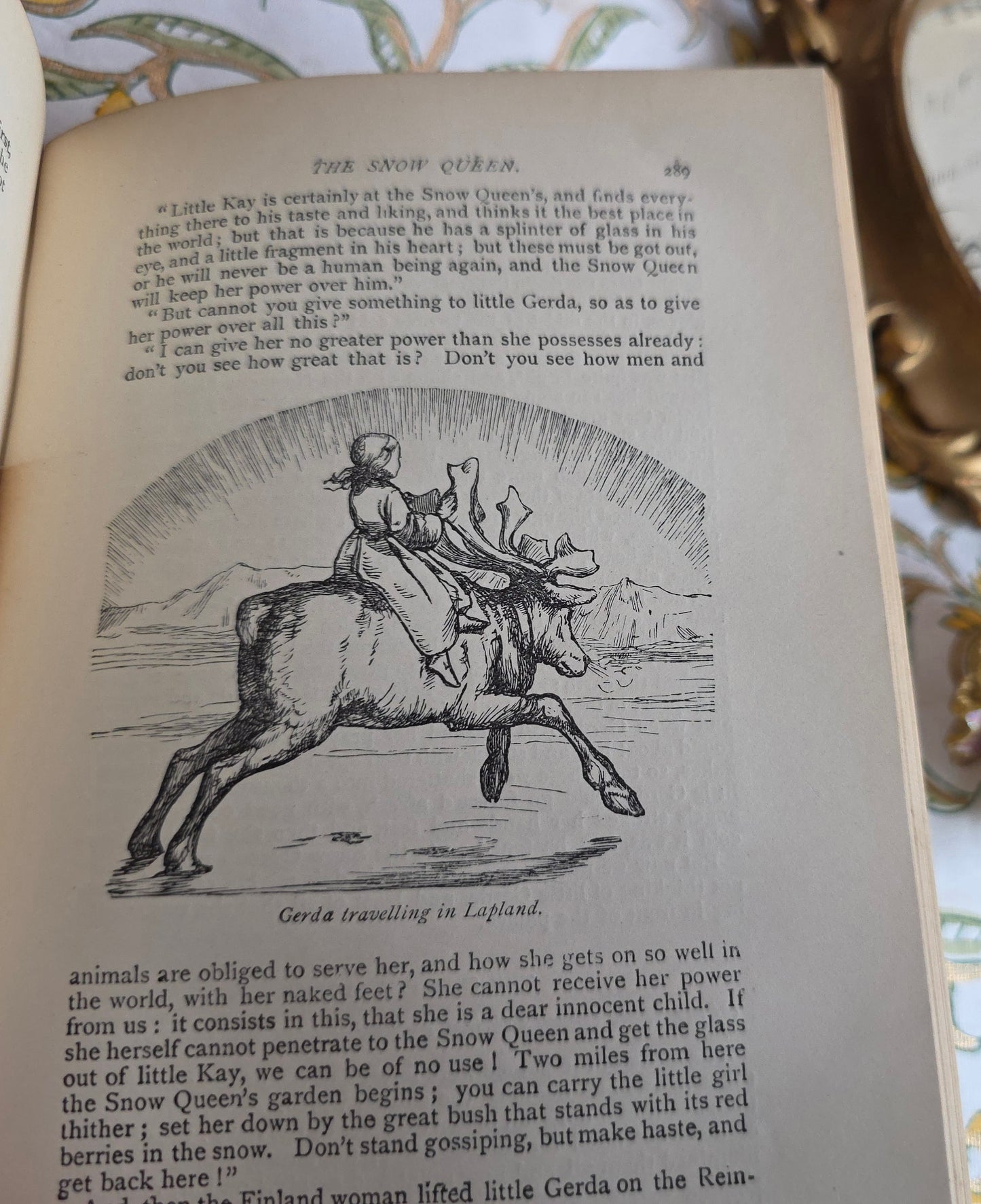 1890s Fairy Tales and Stories by Hans Christian Andersen - Antique Illustrated Book