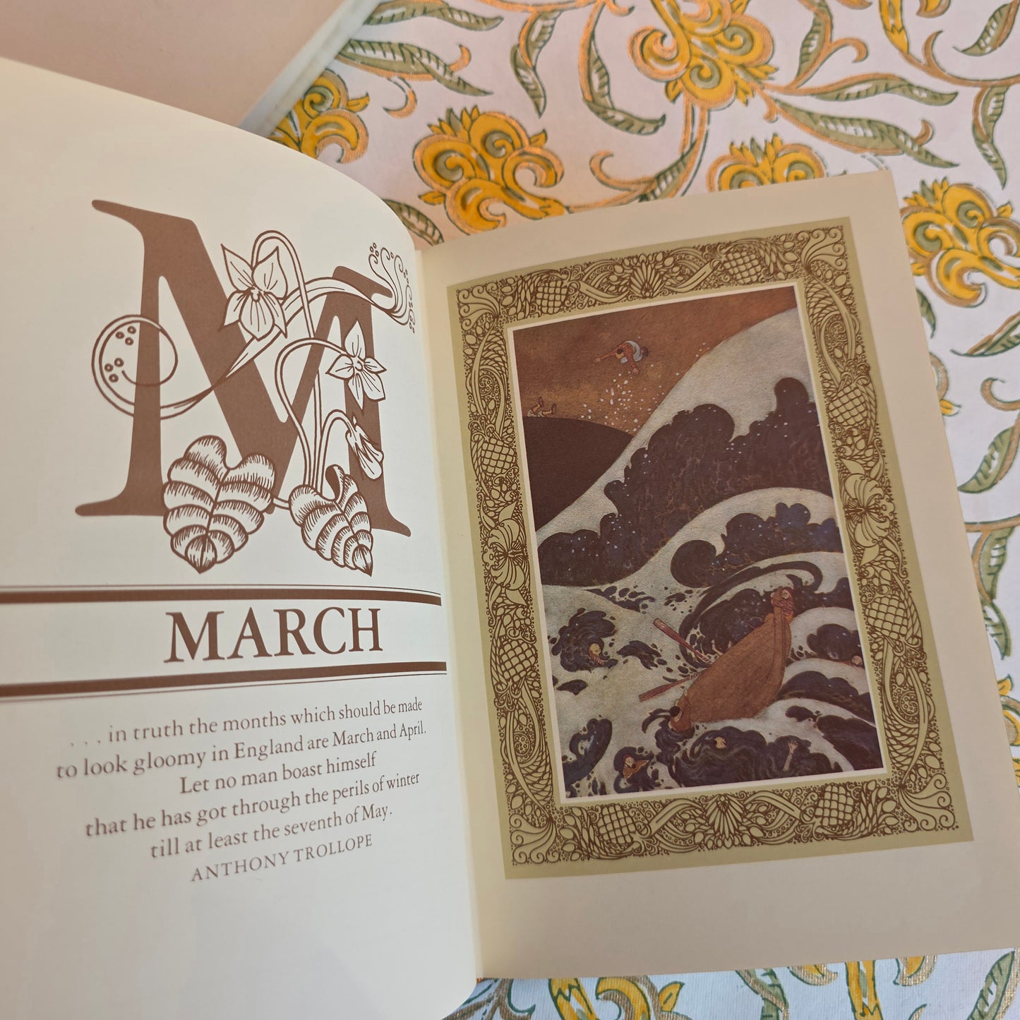 1982 MINT Limited Edition Edmund Dulac Birthday Book - One of 100 Copies