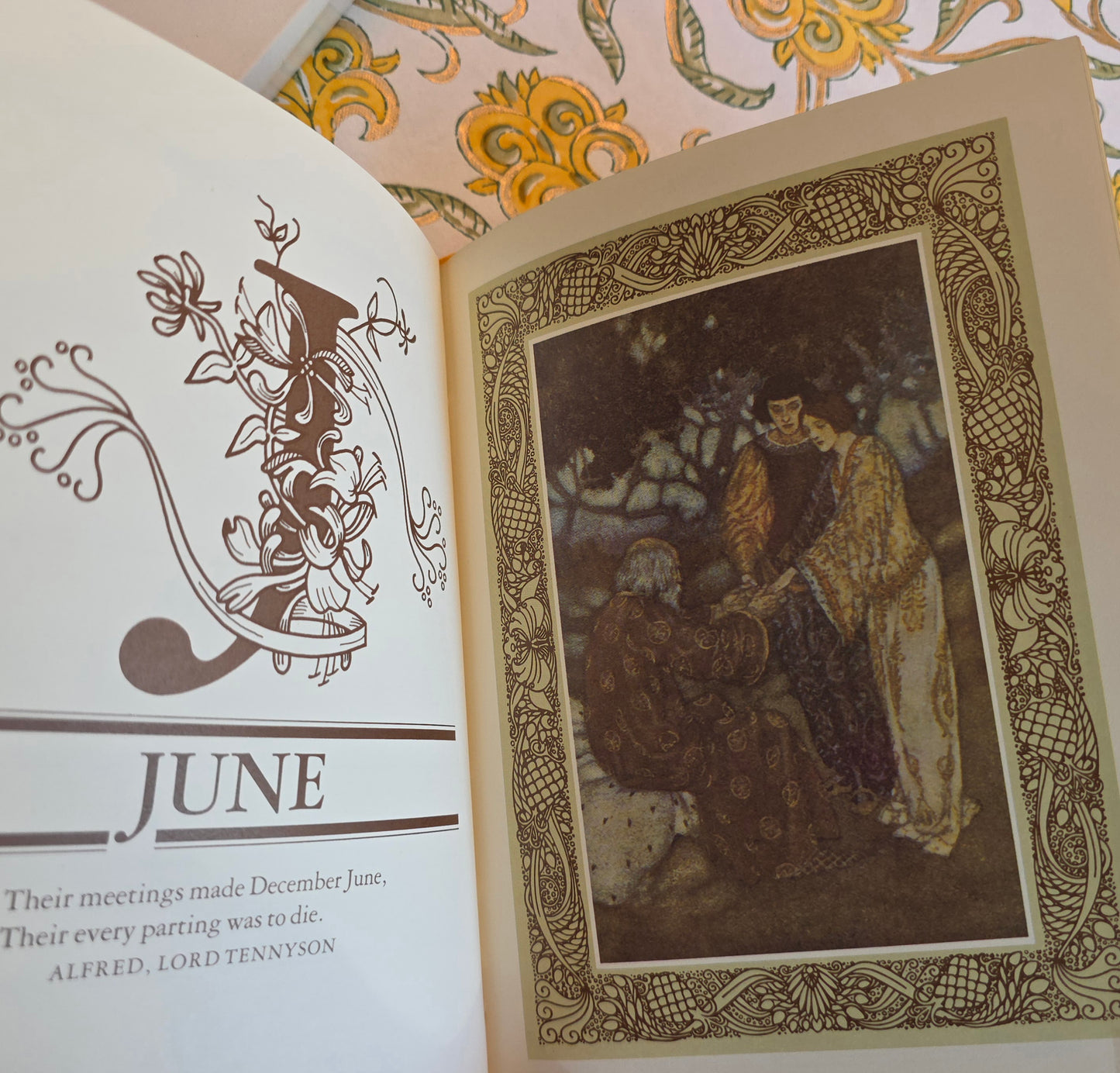 1982 MINT Limited Edition Edmund Dulac Birthday Book - One of 100 Copies