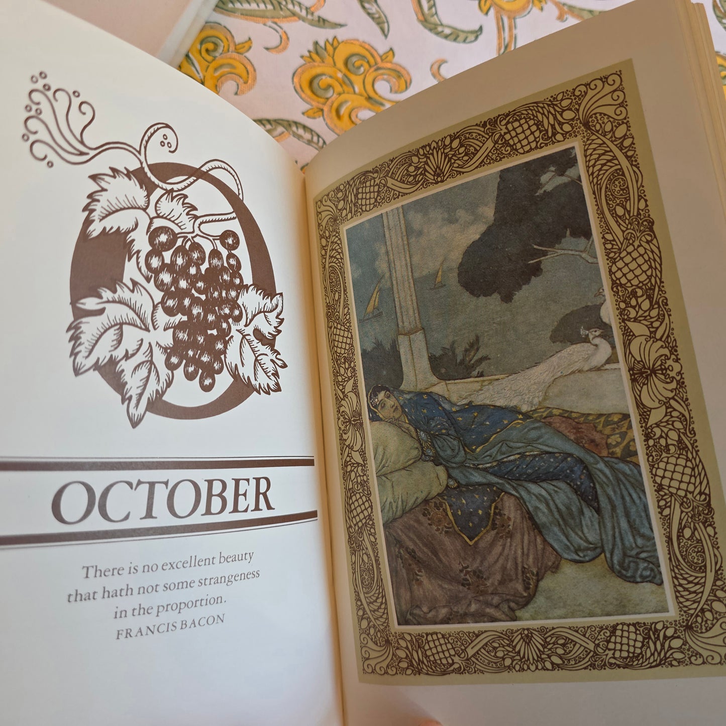 1982 MINT Limited Edition Edmund Dulac Birthday Book - One of 100 Copies