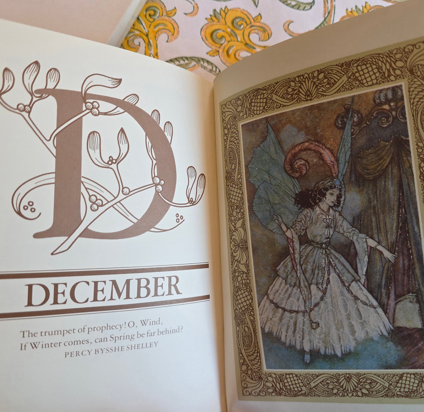 1982 MINT Limited Edition Edmund Dulac Birthday Book - One of 100 Copies