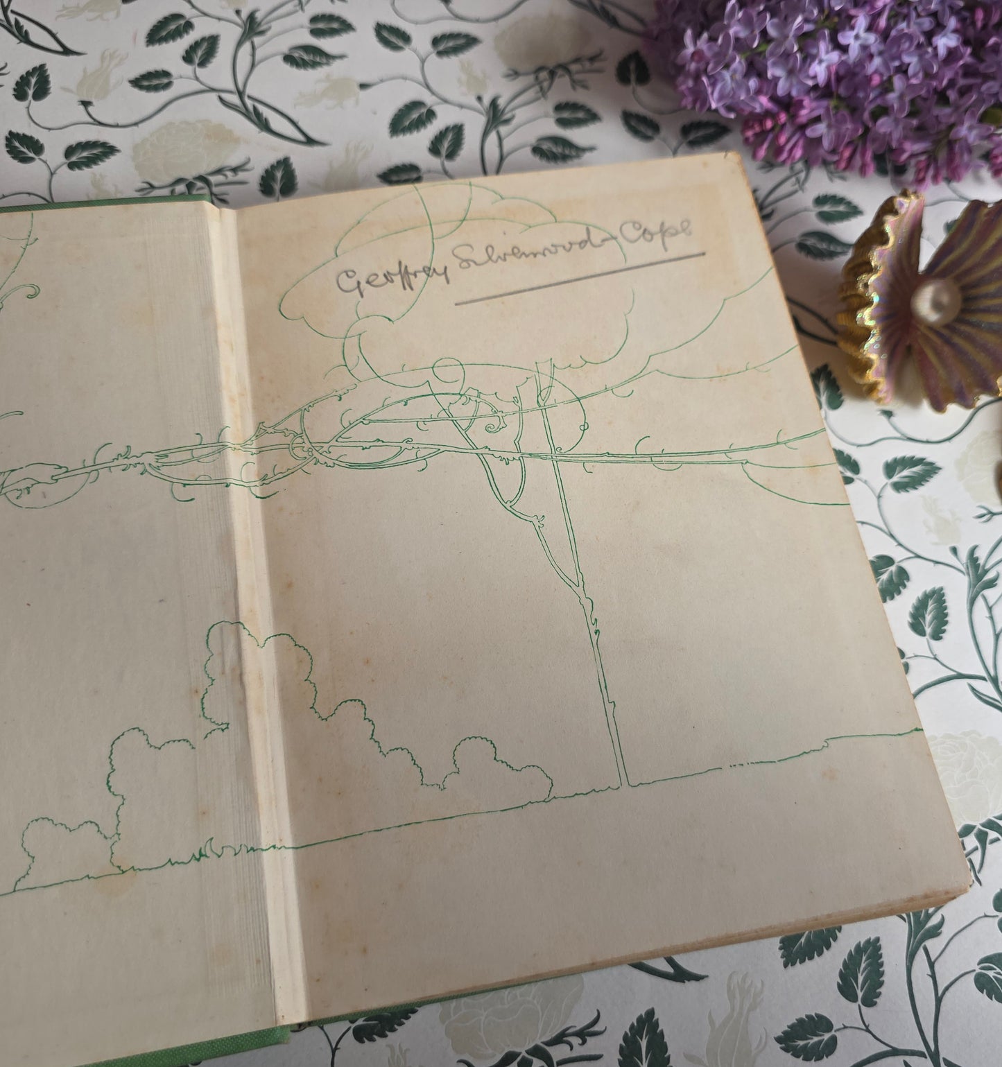 1939 The Secret Garden by Frances Hodgson Burnett - Colour Illustrated Vintage Book