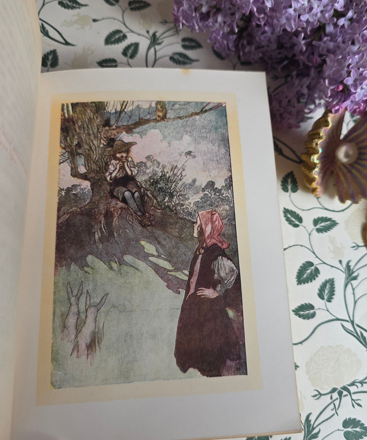 1939 The Secret Garden by Frances Hodgson Burnett - Colour Illustrated Vintage Book