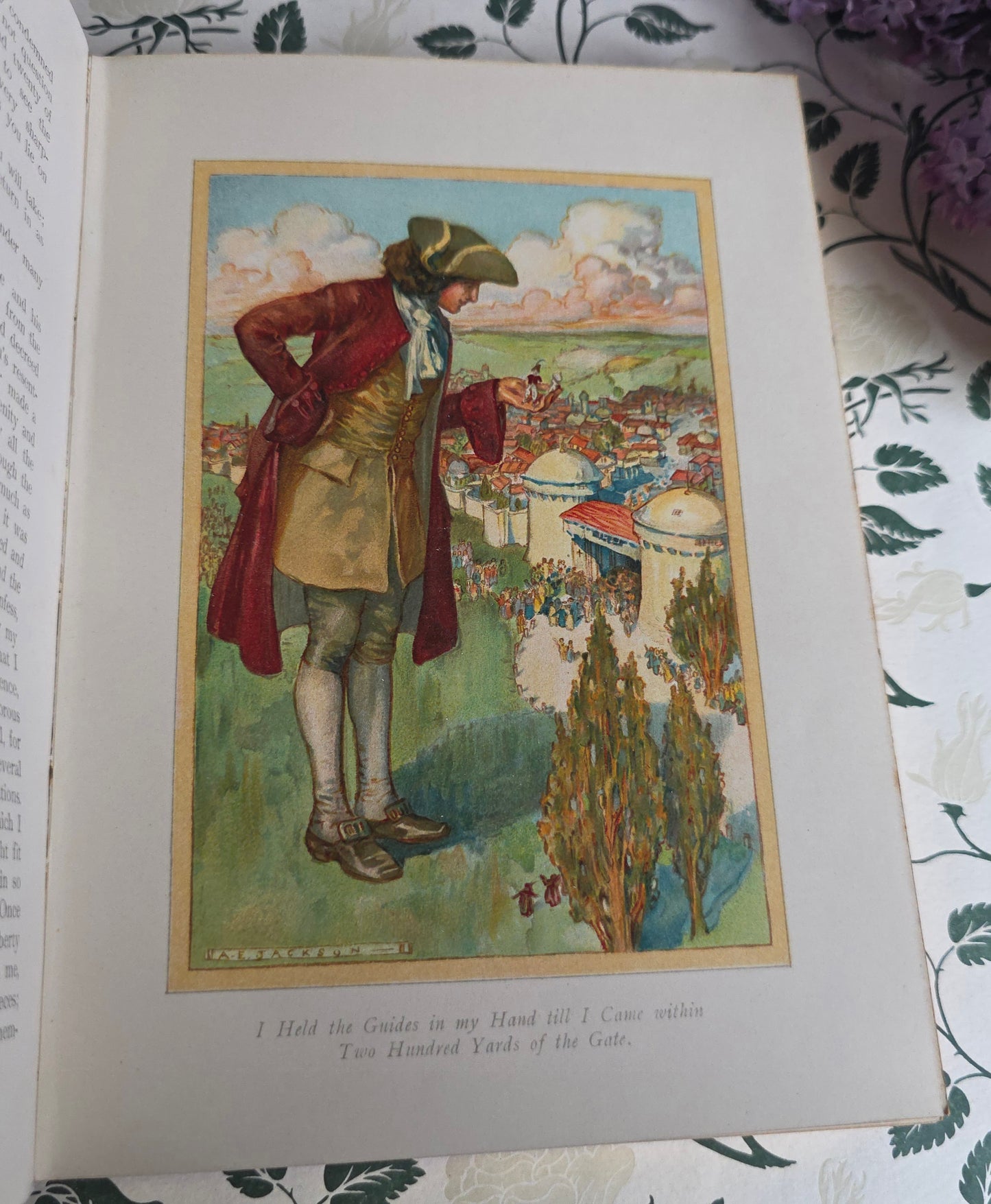 1914 Gulliver's Travels - Illustrated Antique Book