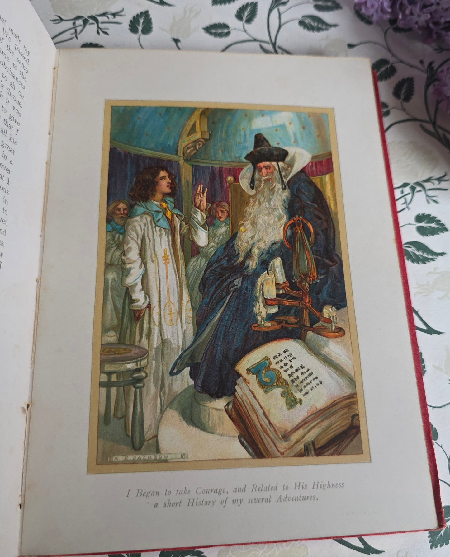 1914 Gulliver's Travels - Illustrated Antique Book