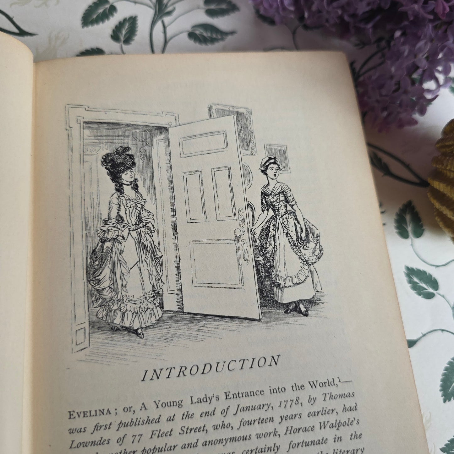 1910 Evelina by Fanny Burney - Richly Illustrated Antique Book