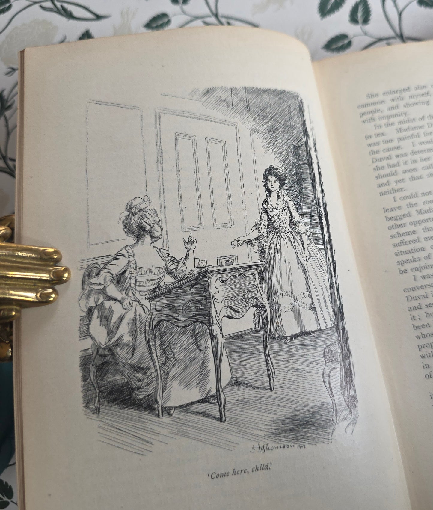 1910 Evelina by Fanny Burney - Richly Illustrated Antique Book