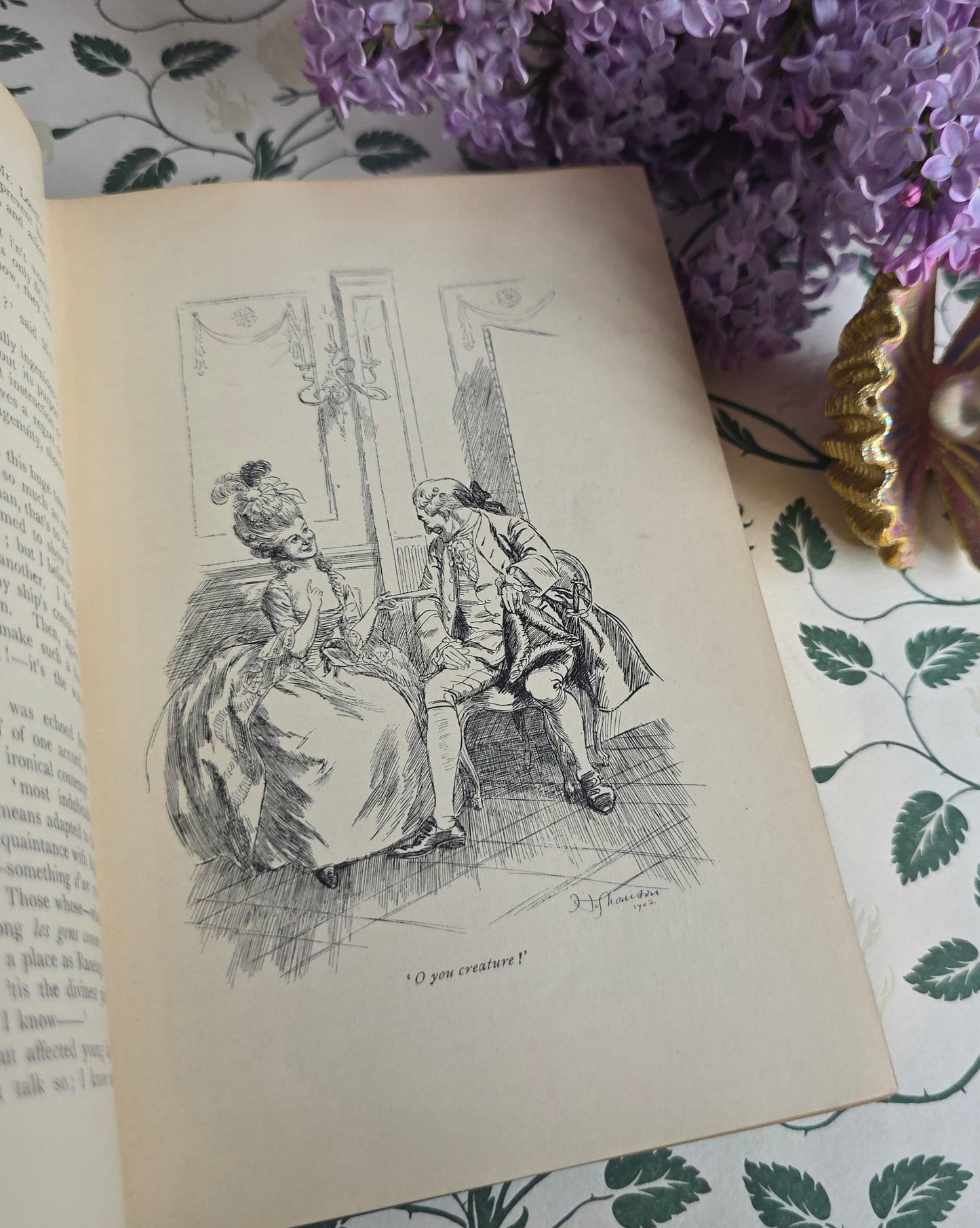 1910 Evelina by Fanny Burney - Richly Illustrated Antique Book