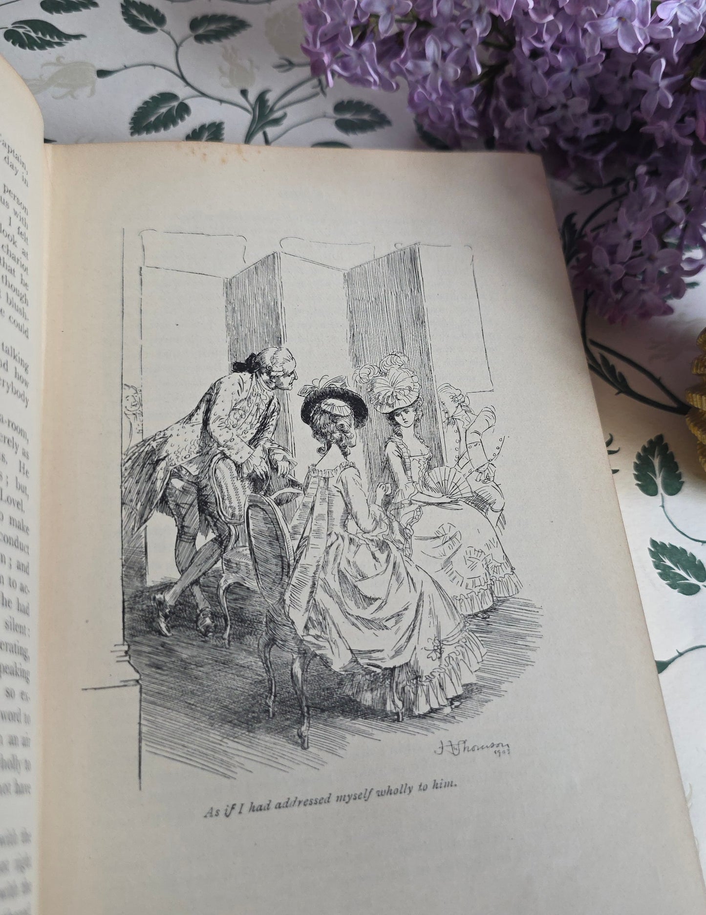 1910 Evelina by Fanny Burney - Richly Illustrated Antique Book
