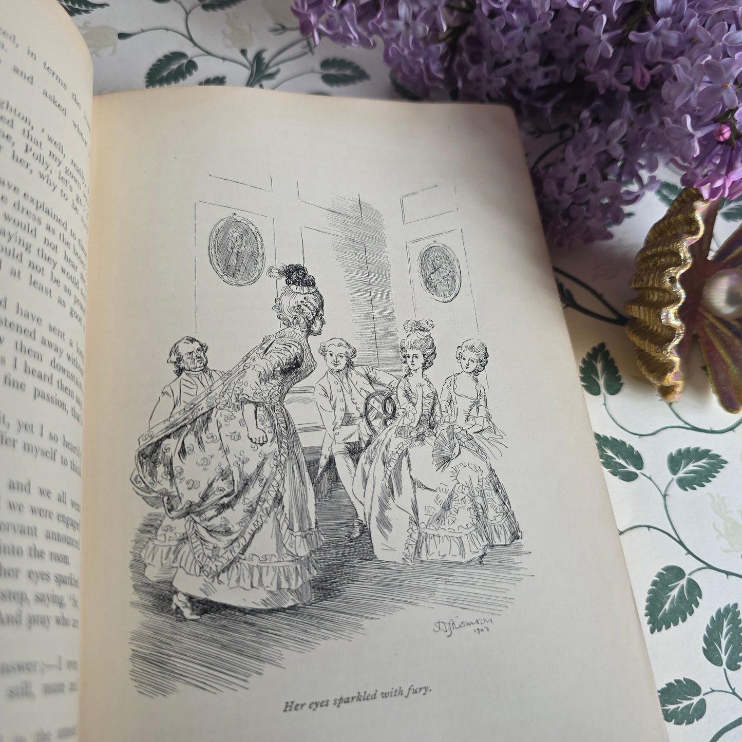 1910 Evelina by Fanny Burney - Richly Illustrated Antique Book