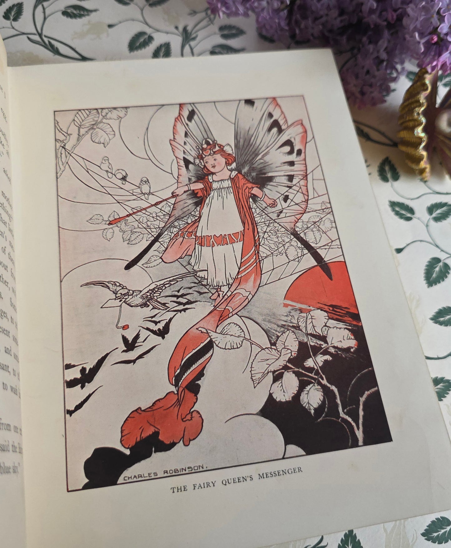 c1907 The Story of the Weathercock by Evelyn Sharp, Illustrated by Charles Robinson