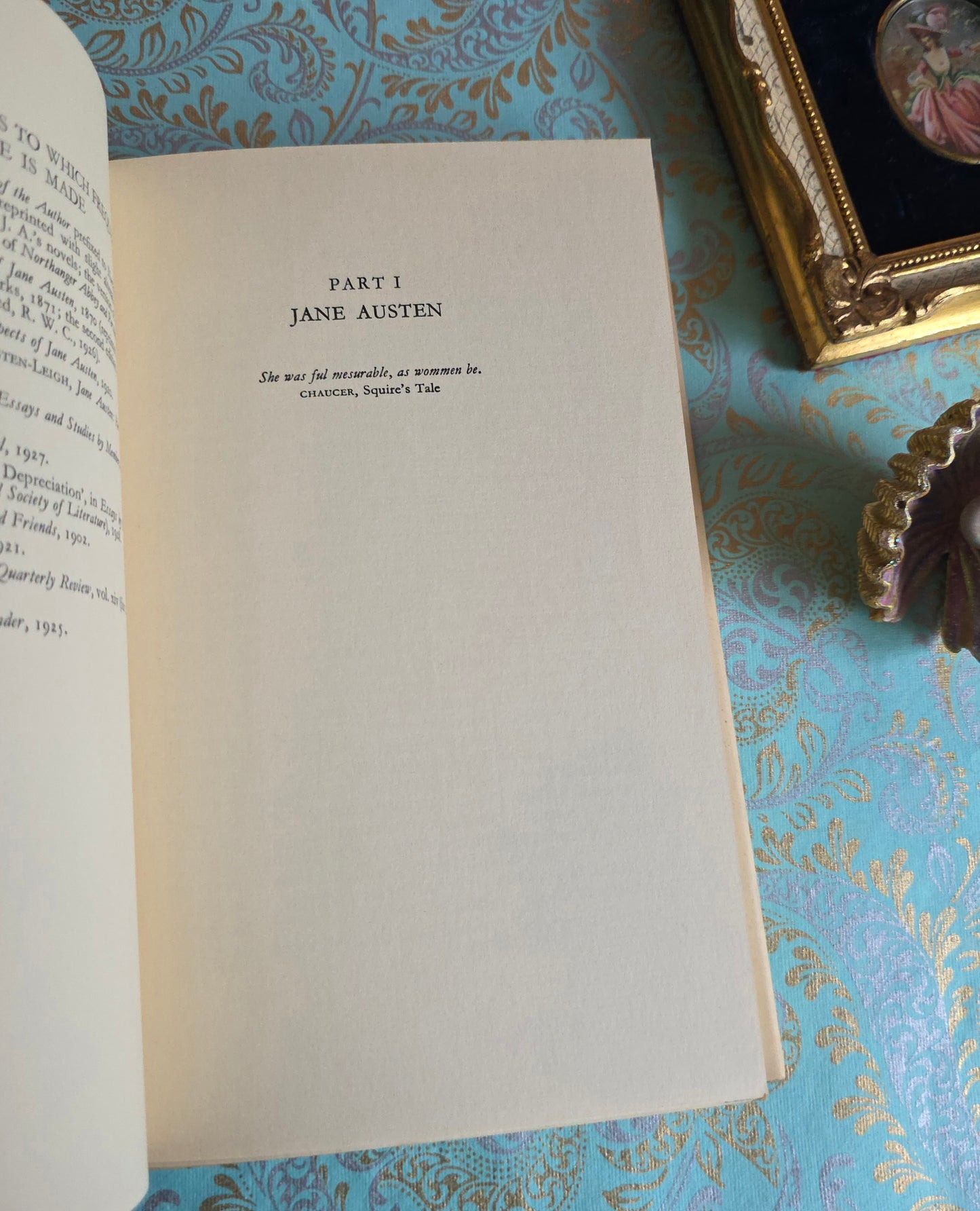 1961 Jane Austen and Her Art by Mary Lascelles - Vintage Book