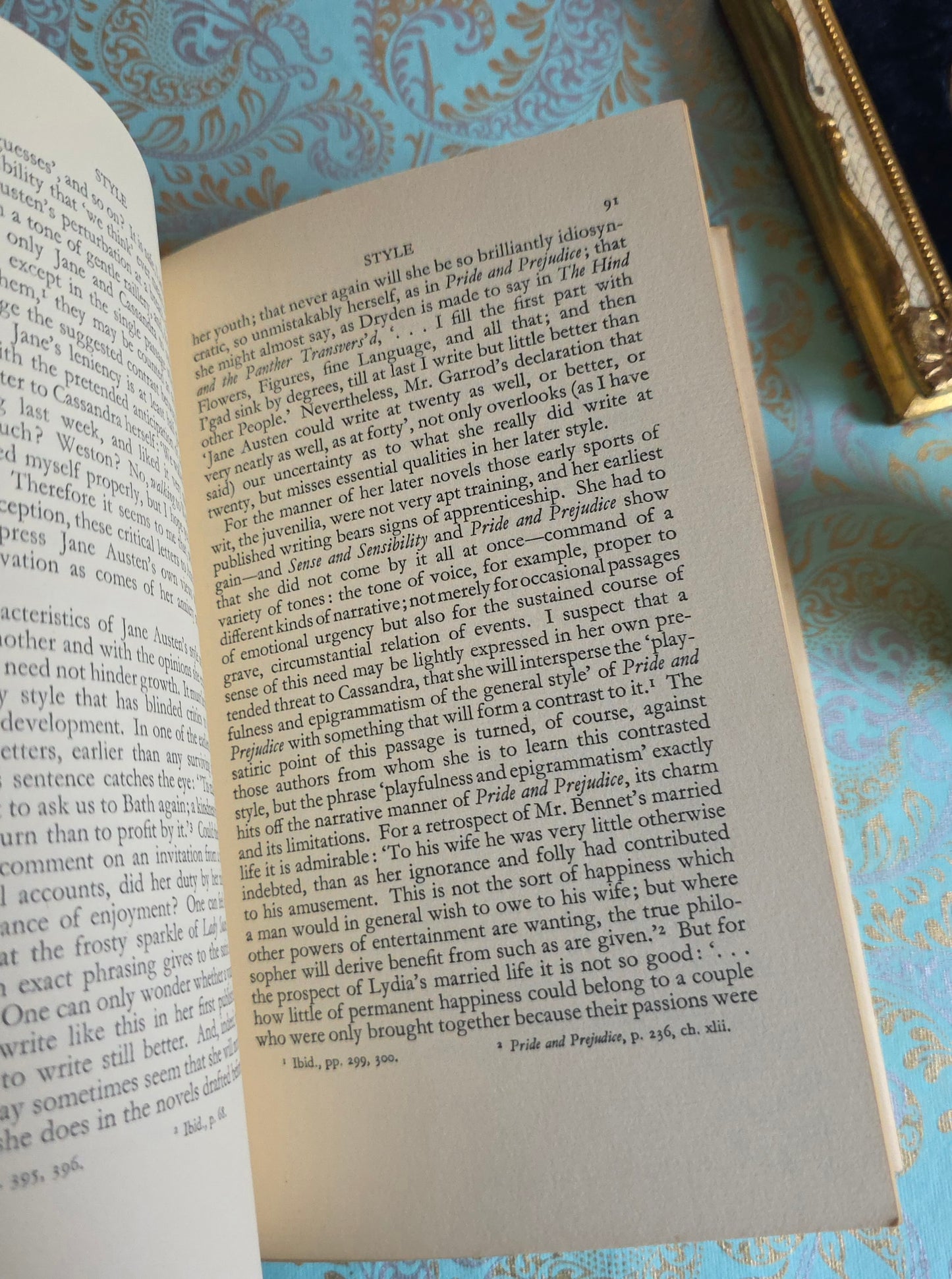 1961 Jane Austen and Her Art by Mary Lascelles - Vintage Book