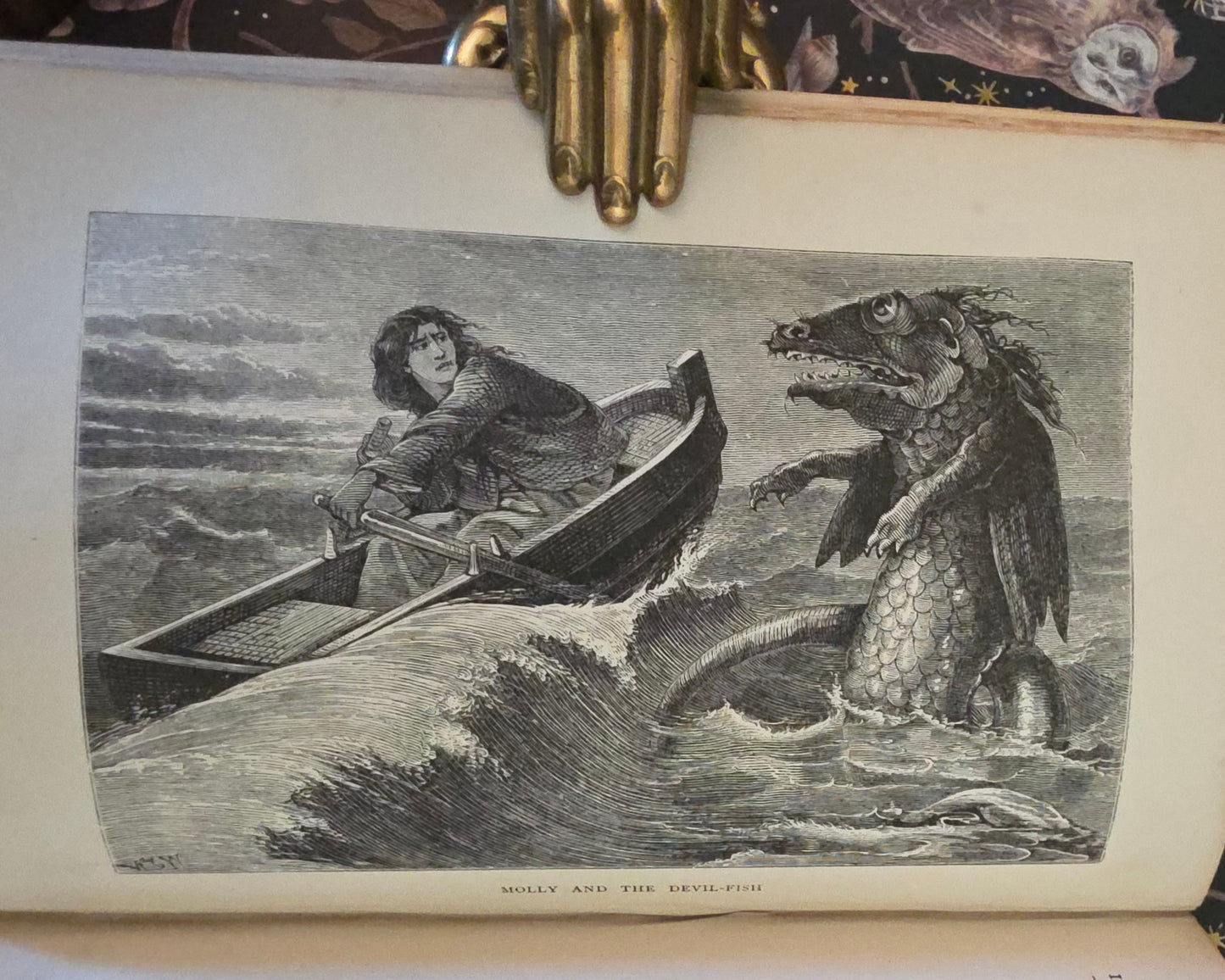 1874 Whispers From Fairyland by EH Knatchbull-Hugessen - Antique Fairy Tales Book