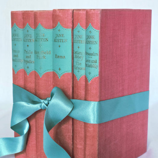 1948 Jane Austen The Chawton Edition Complete Six Volume Set - Vintage