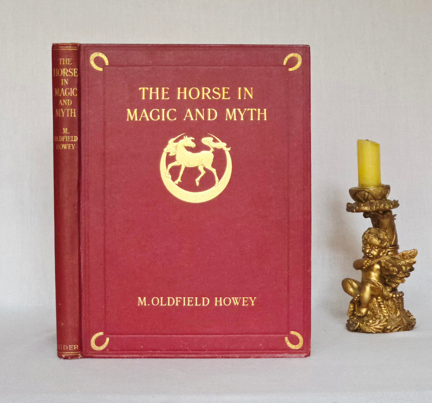 1923 The Horse in Myth and Magic by M Oldfield - Illustrated Antique Book