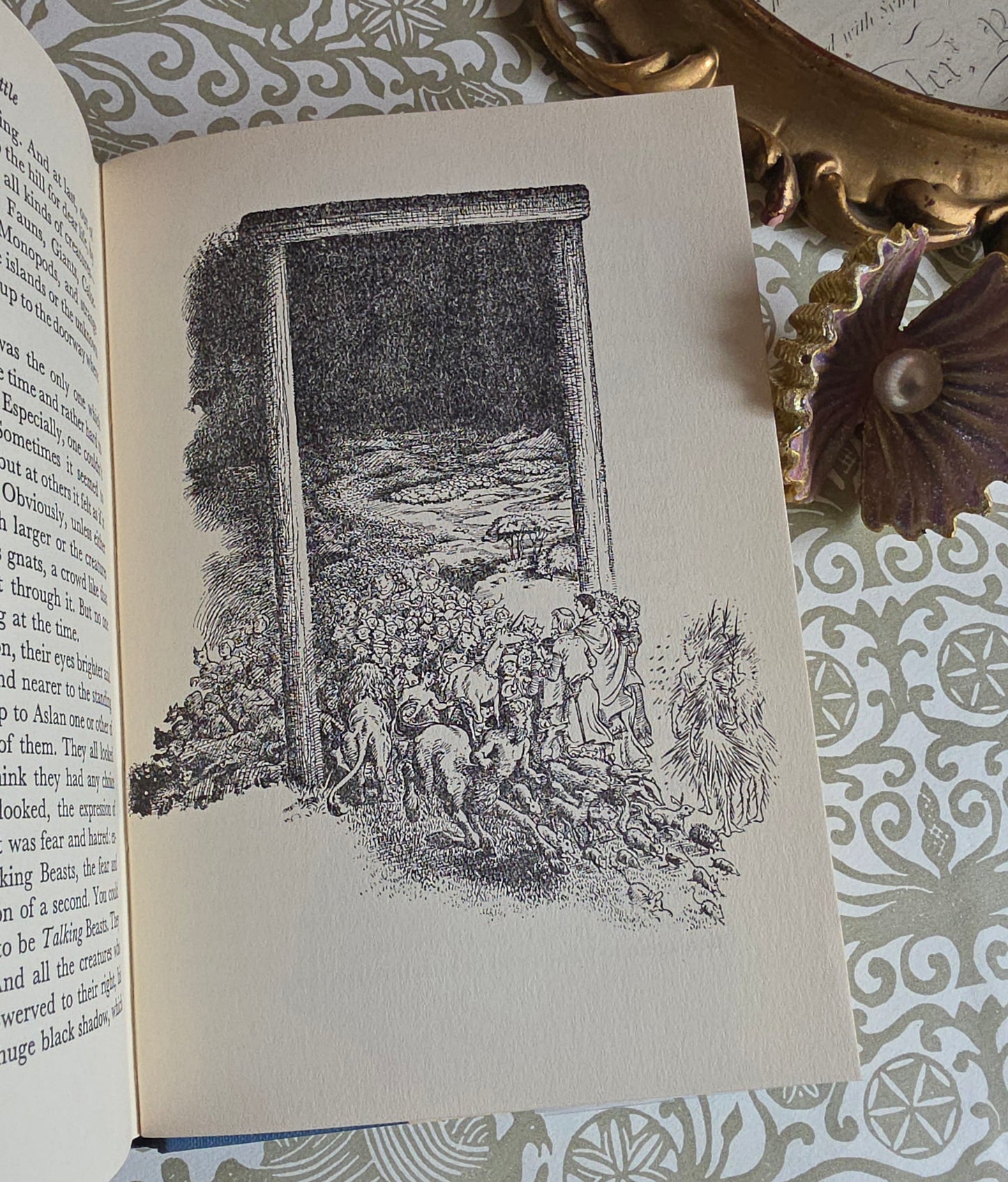 1961 1st Edition, 3rd Impression - The Last Battle by CS Lewis