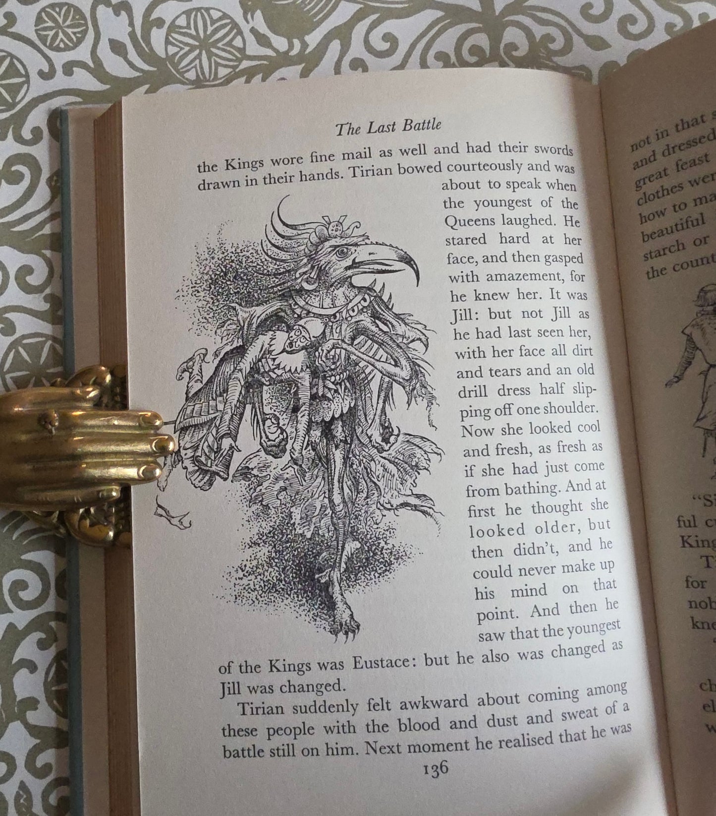 1961 1st Edition, 3rd Impression - The Last Battle by CS Lewis