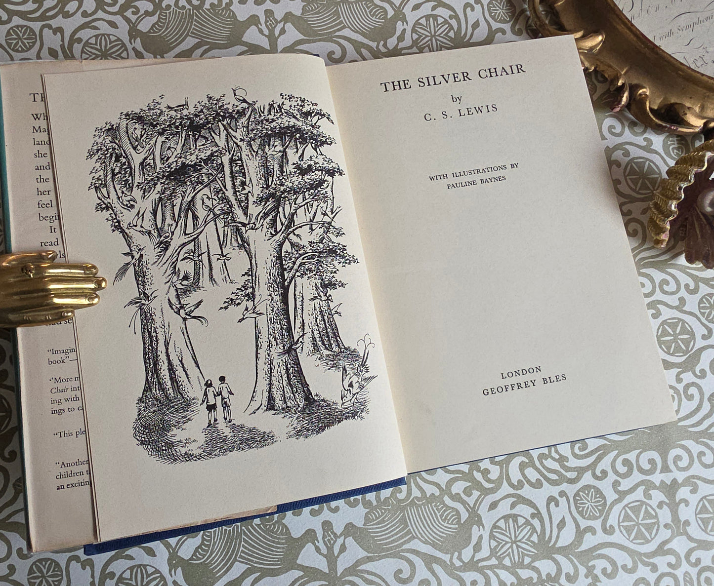 1959 1st Edition, 3rd Impression - The Silver Chair by CS Lewis