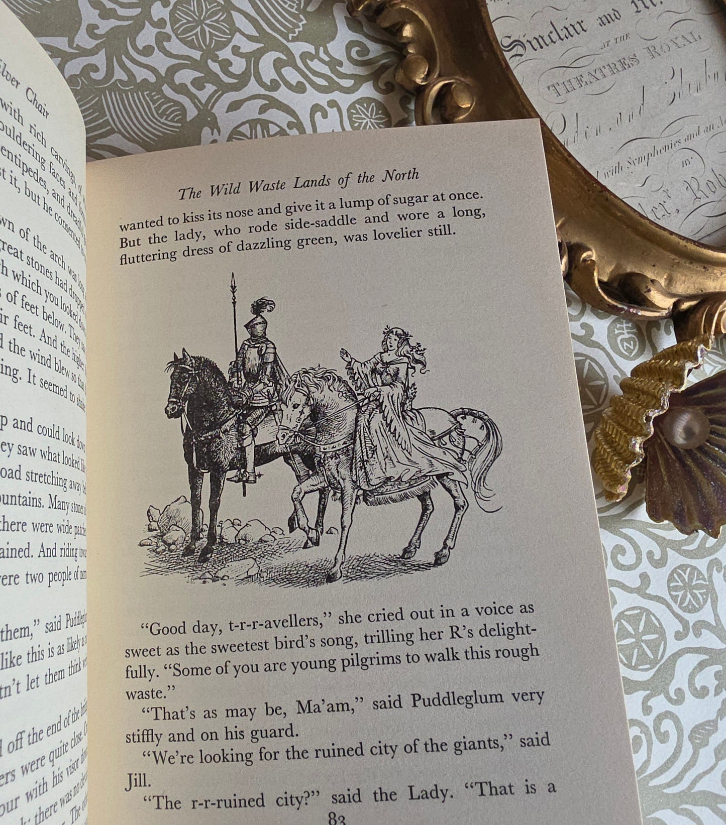 1959 1st Edition, 3rd Impression - The Silver Chair by CS Lewis