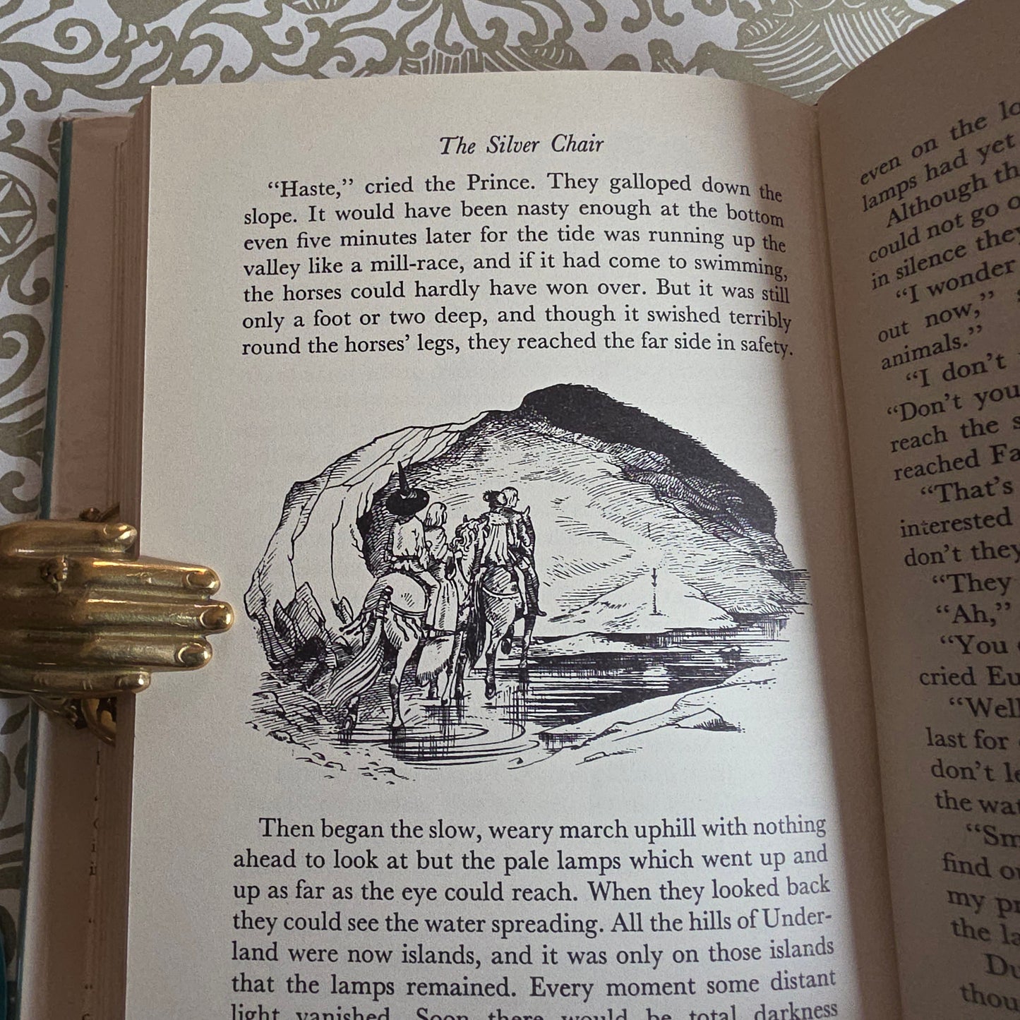 1959 1st Edition, 3rd Impression - The Silver Chair by CS Lewis
