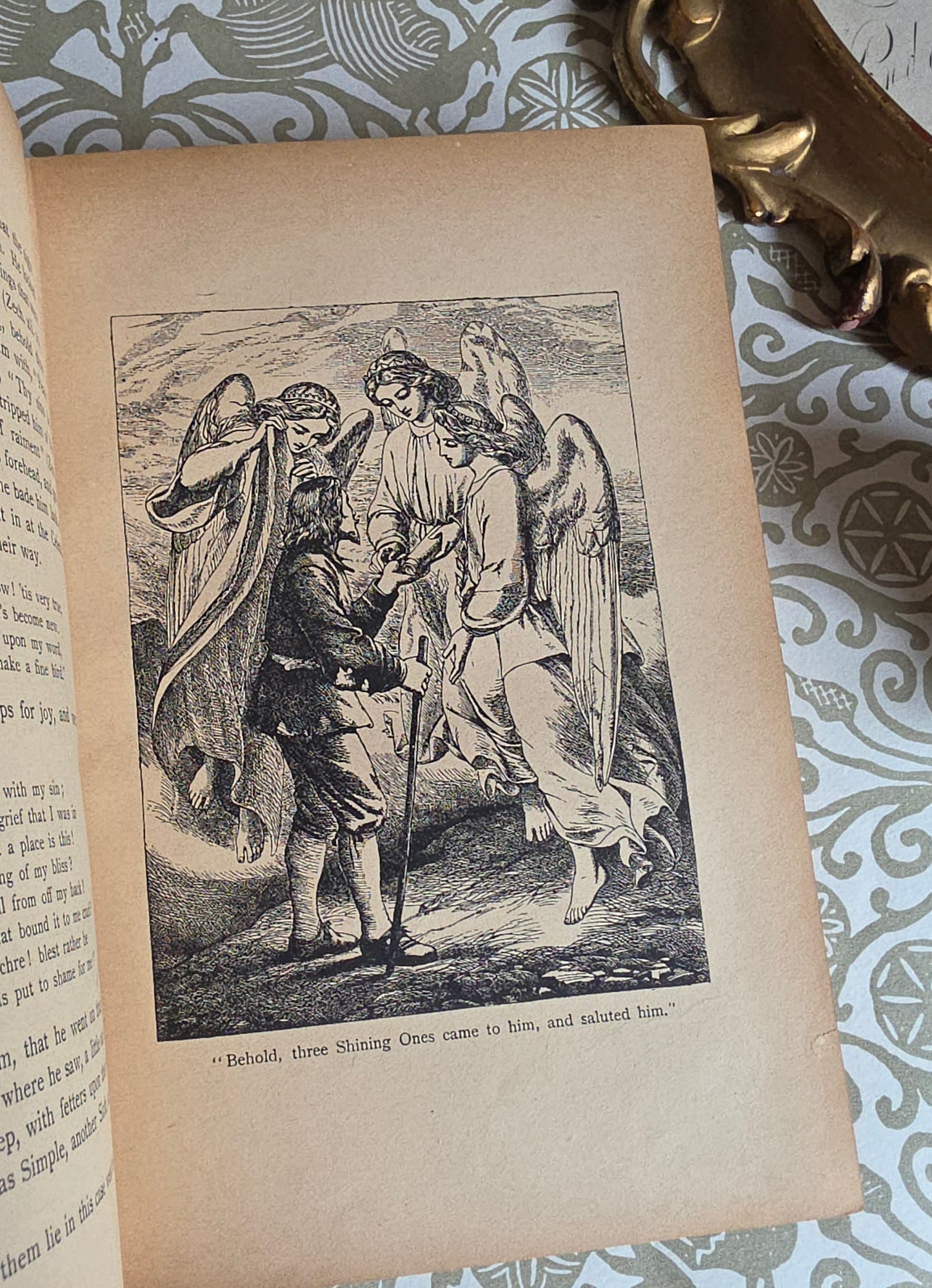 1890s The Pilgrim's Progress by John Bunyan - Illustrated Antique Book