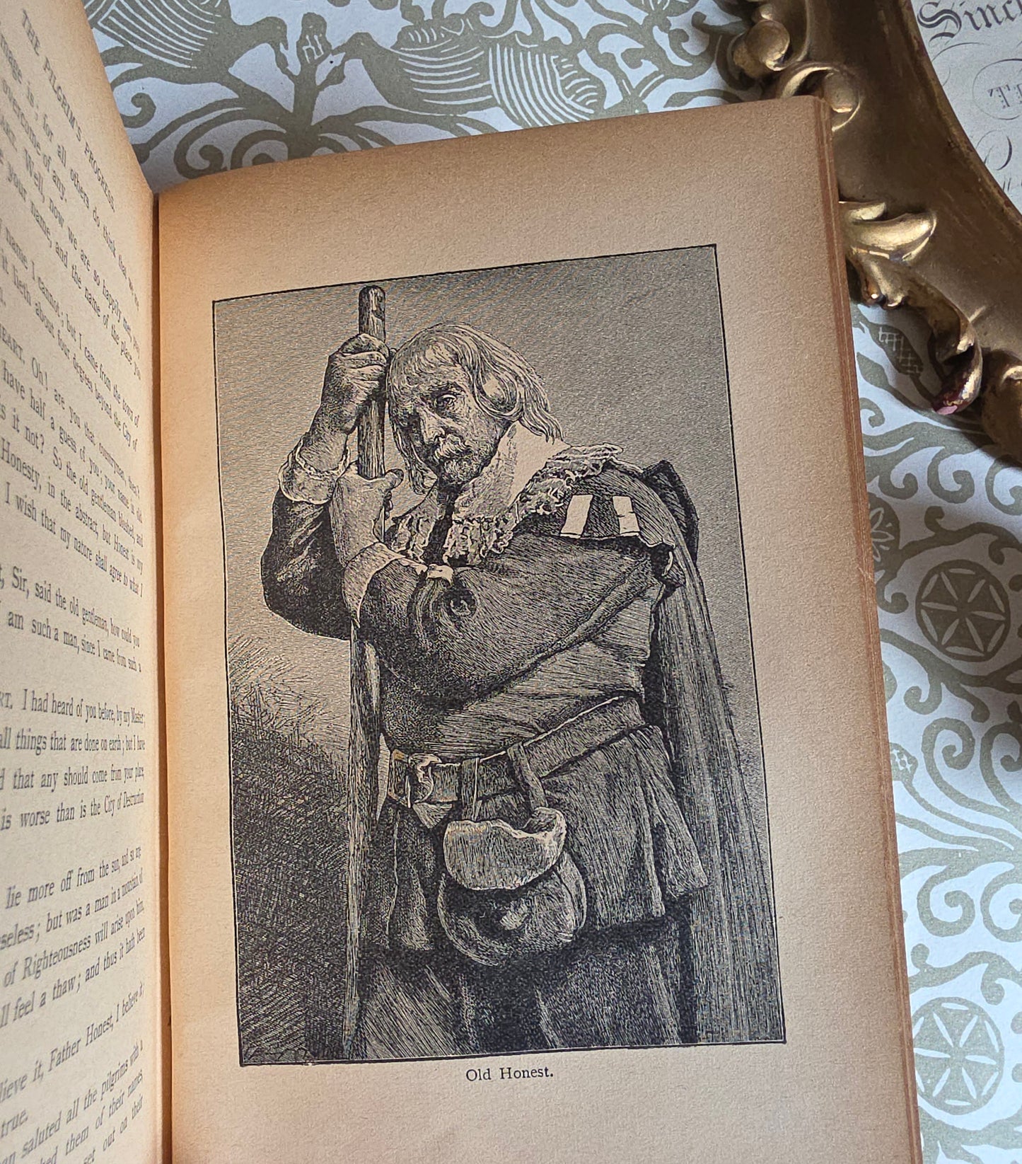 1890s The Pilgrim's Progress by John Bunyan - Illustrated Antique Book