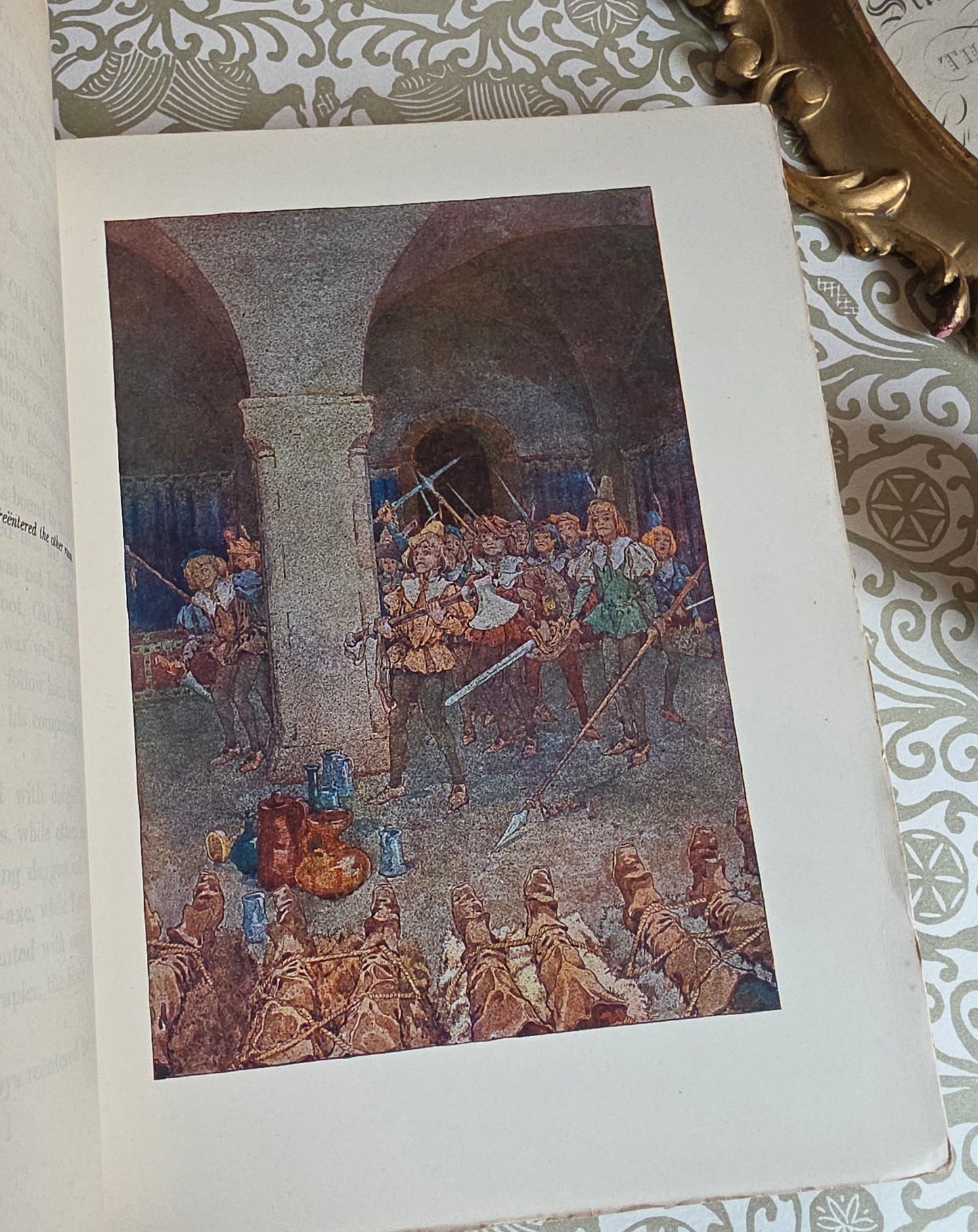 1906 The Queen's Museum and Other Fanciful Tales - Antique Illustrated Book