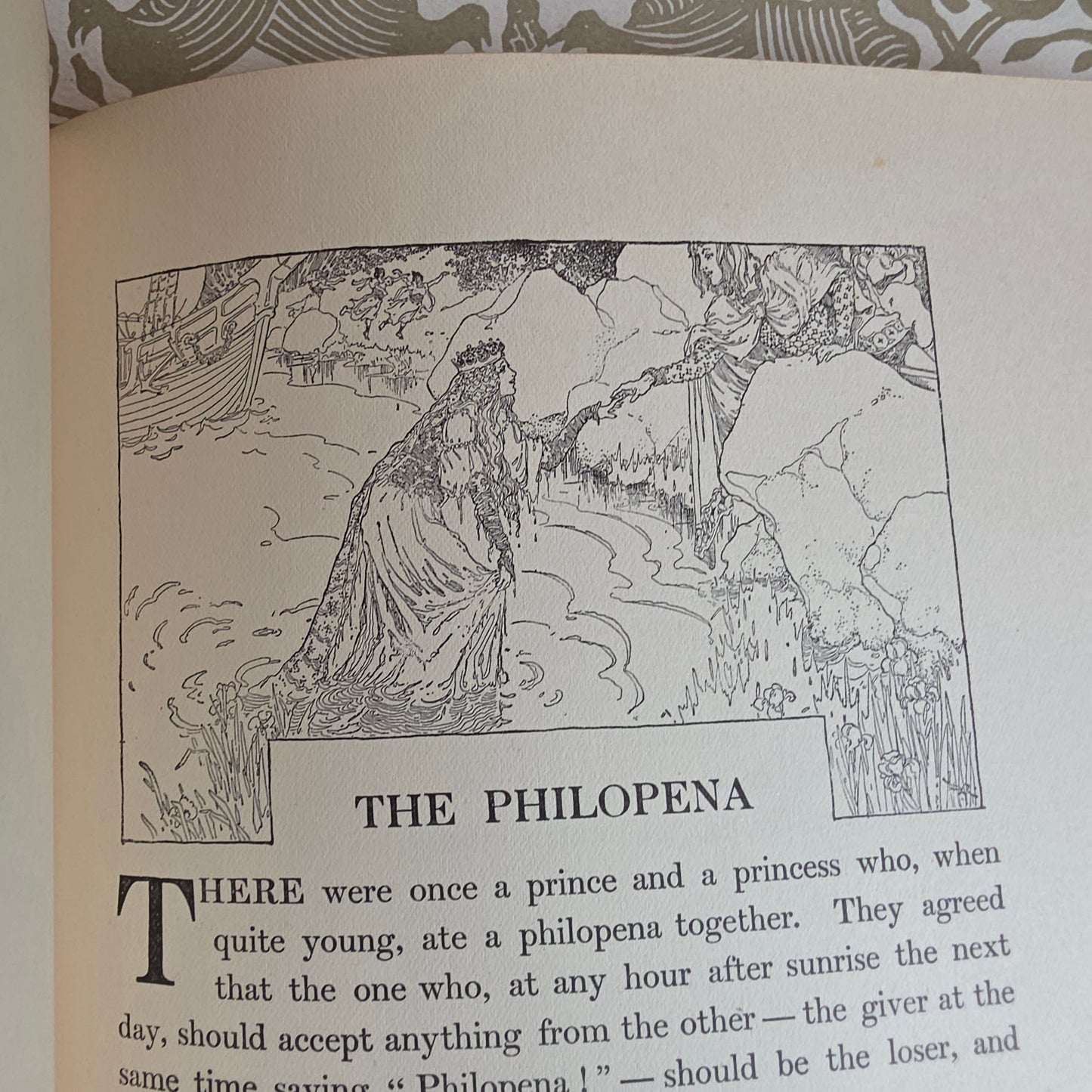 1906 The Queen's Museum and Other Fanciful Tales - Antique Illustrated Book