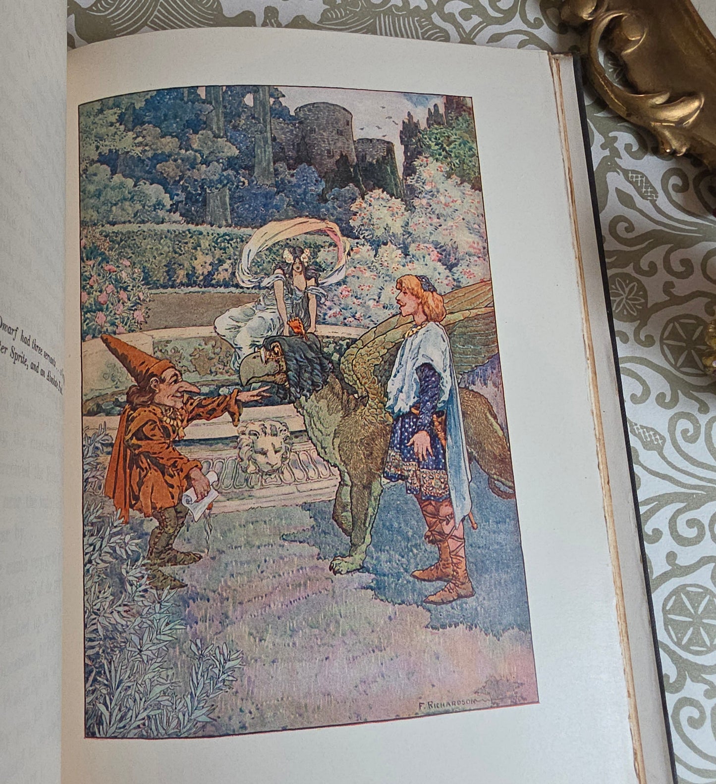 1906 The Queen's Museum and Other Fanciful Tales - Antique Illustrated Book
