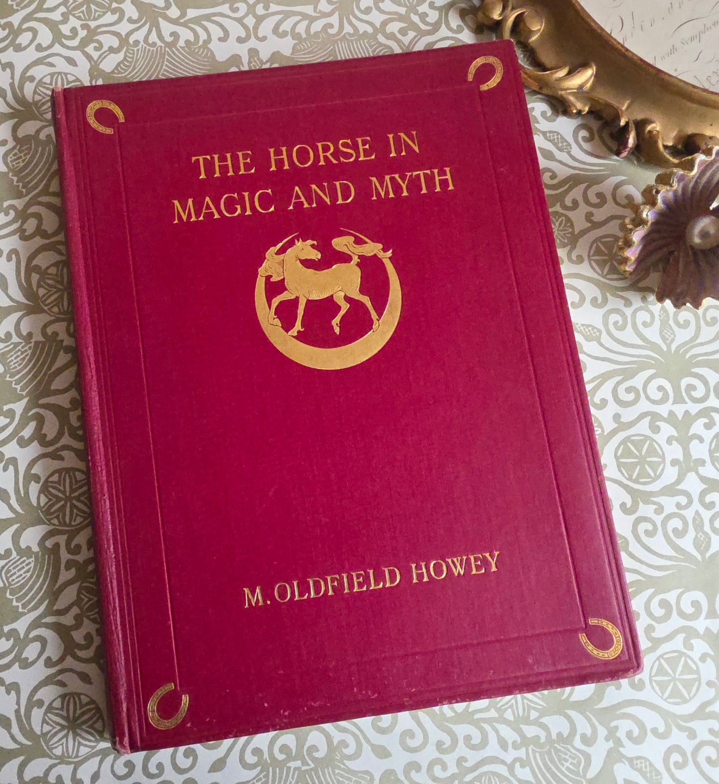 1923 The Horse in Myth and Magic by M Oldfield - Illustrated Antique Book