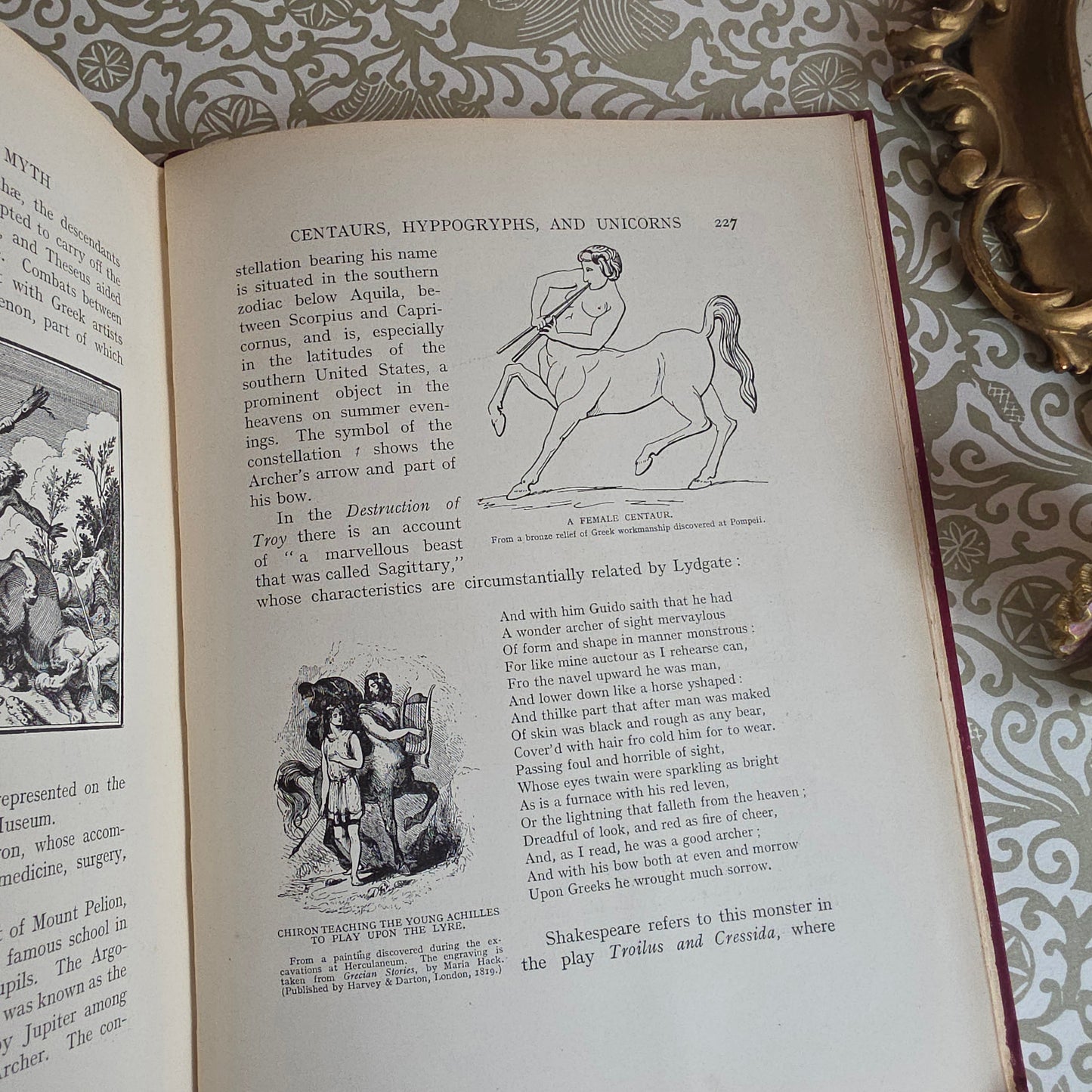 1923 The Horse in Myth and Magic by M Oldfield - Illustrated Antique Book