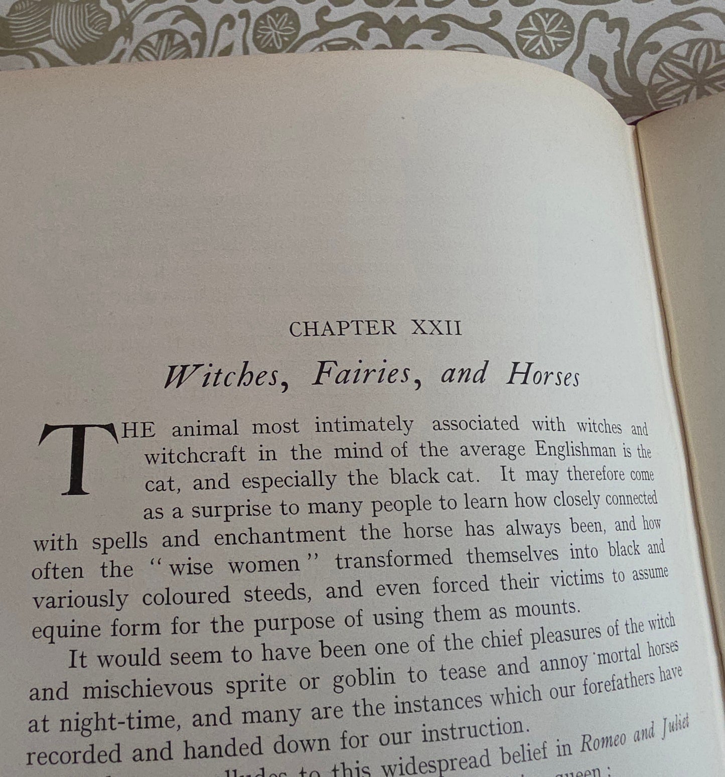 1923 The Horse in Myth and Magic by M Oldfield - Illustrated Antique Book