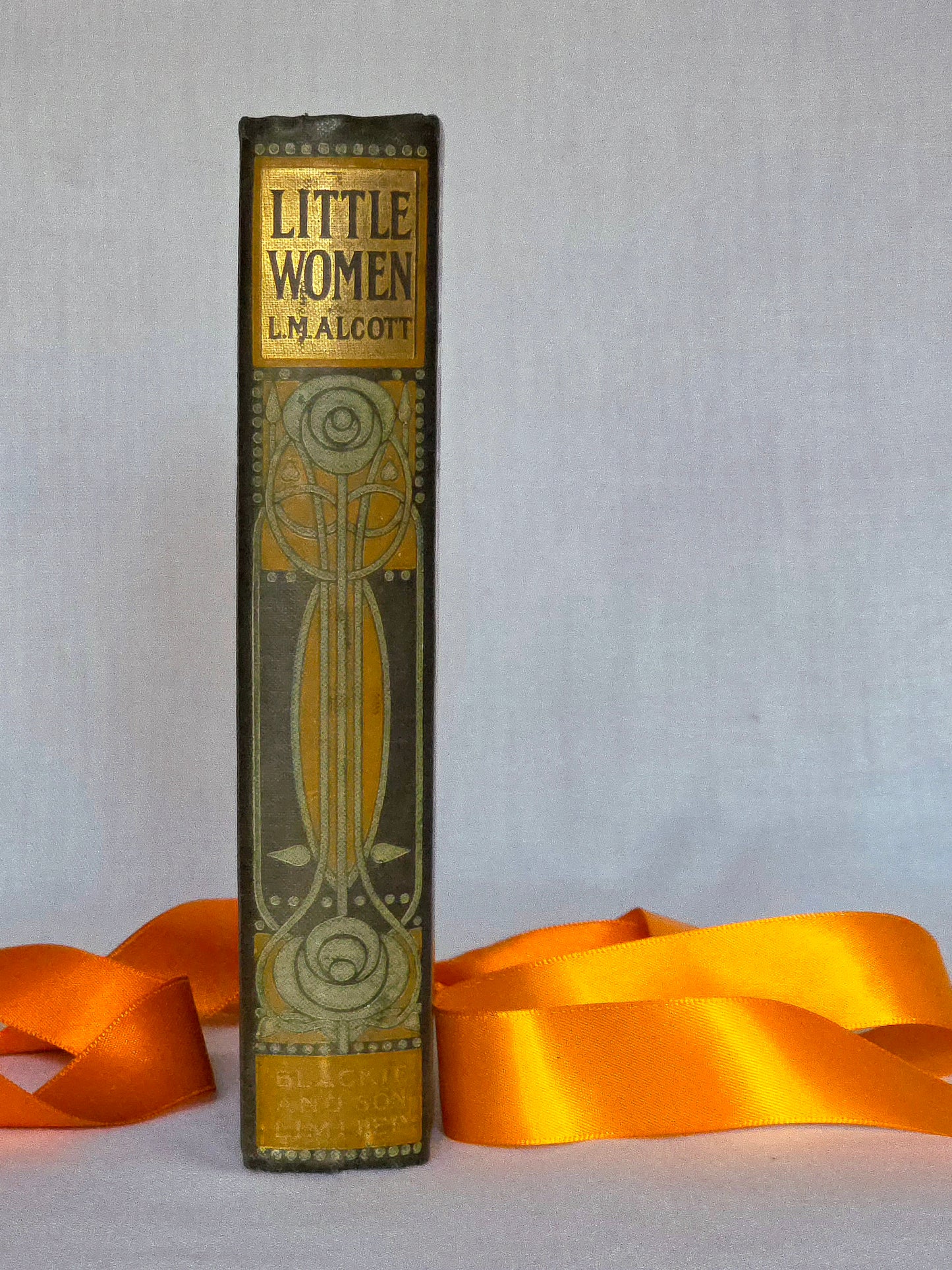 c1910 Little Women by Louisa May Alcott - Antique Art Nouveau Hardback Book