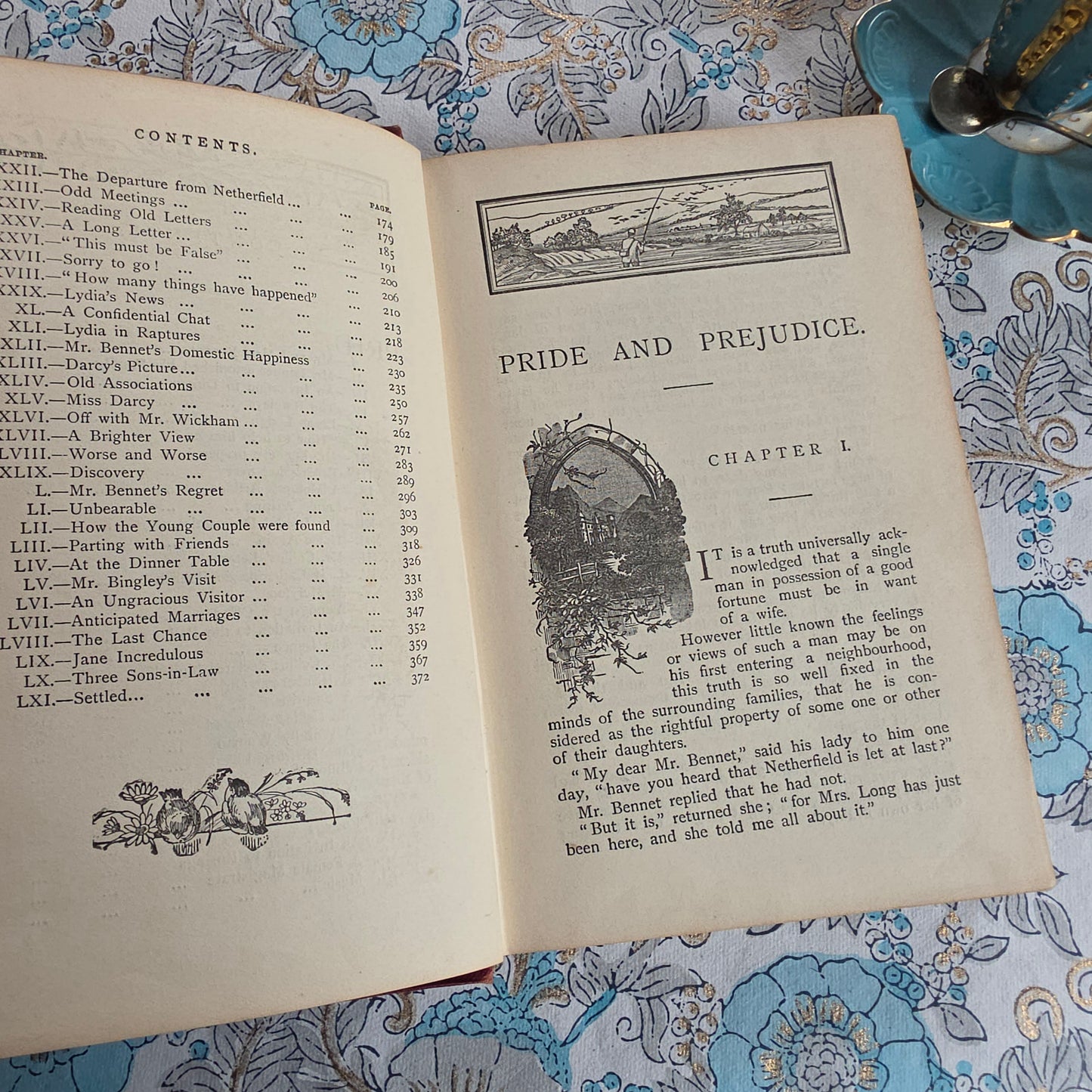 1890s SCARCE Pride and Prejudice by Jane Austen - Antique Book