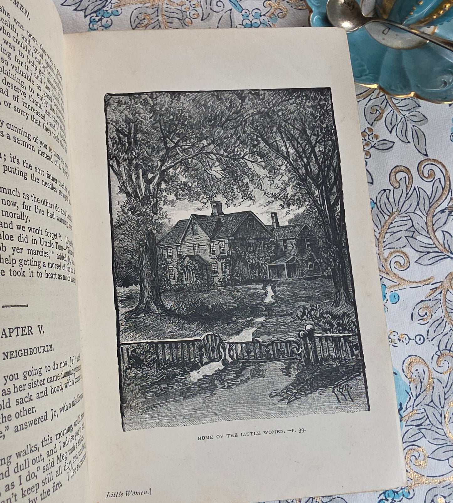 c1907 Little Women by Louisa May Alcott - Antique Book