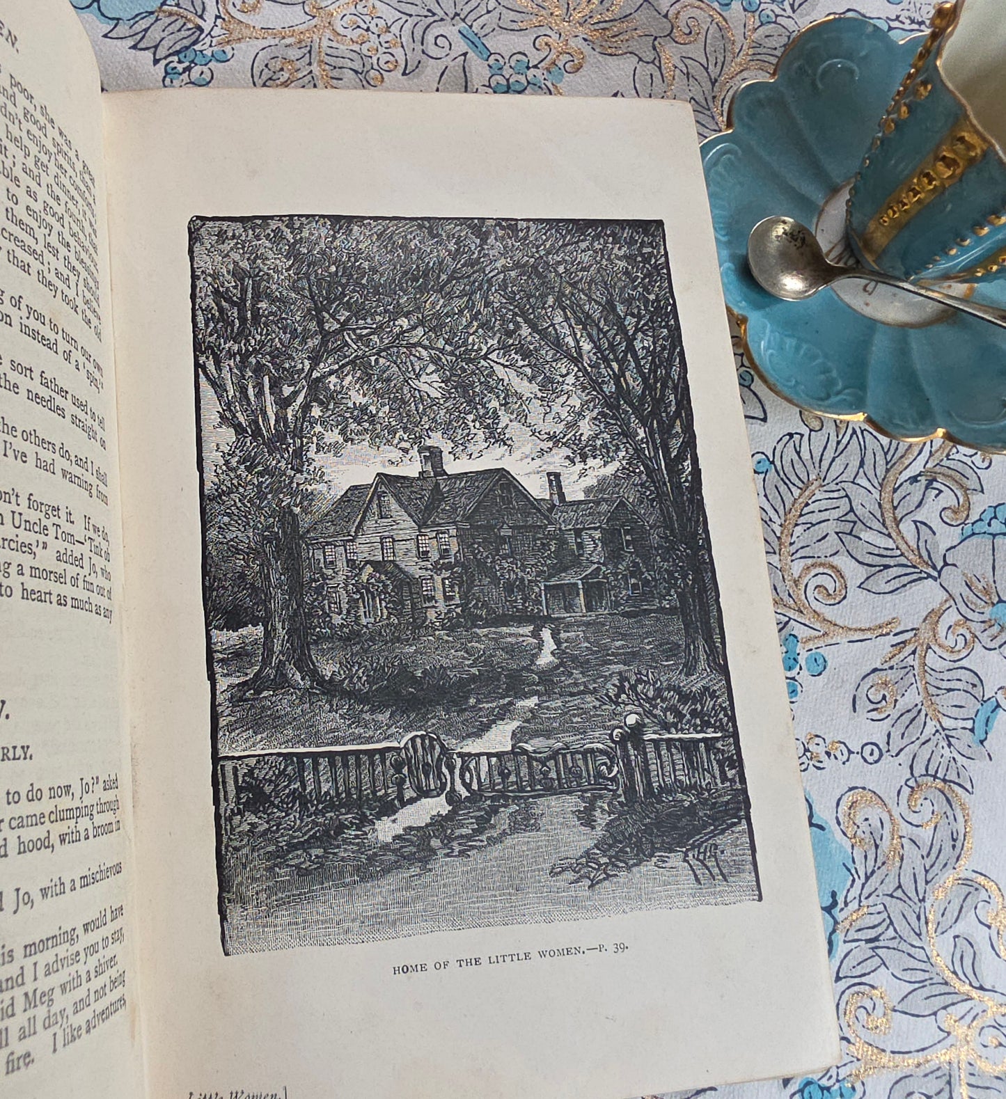 c1907 Little Women by Louisa May Alcott - Antique Book