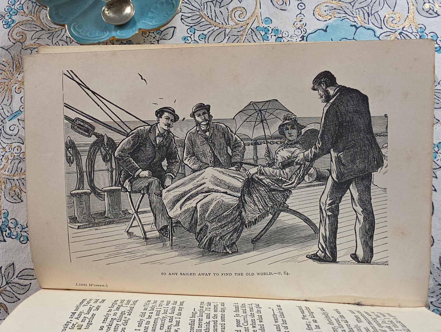 c1907 Little Women by Louisa May Alcott - Antique Book