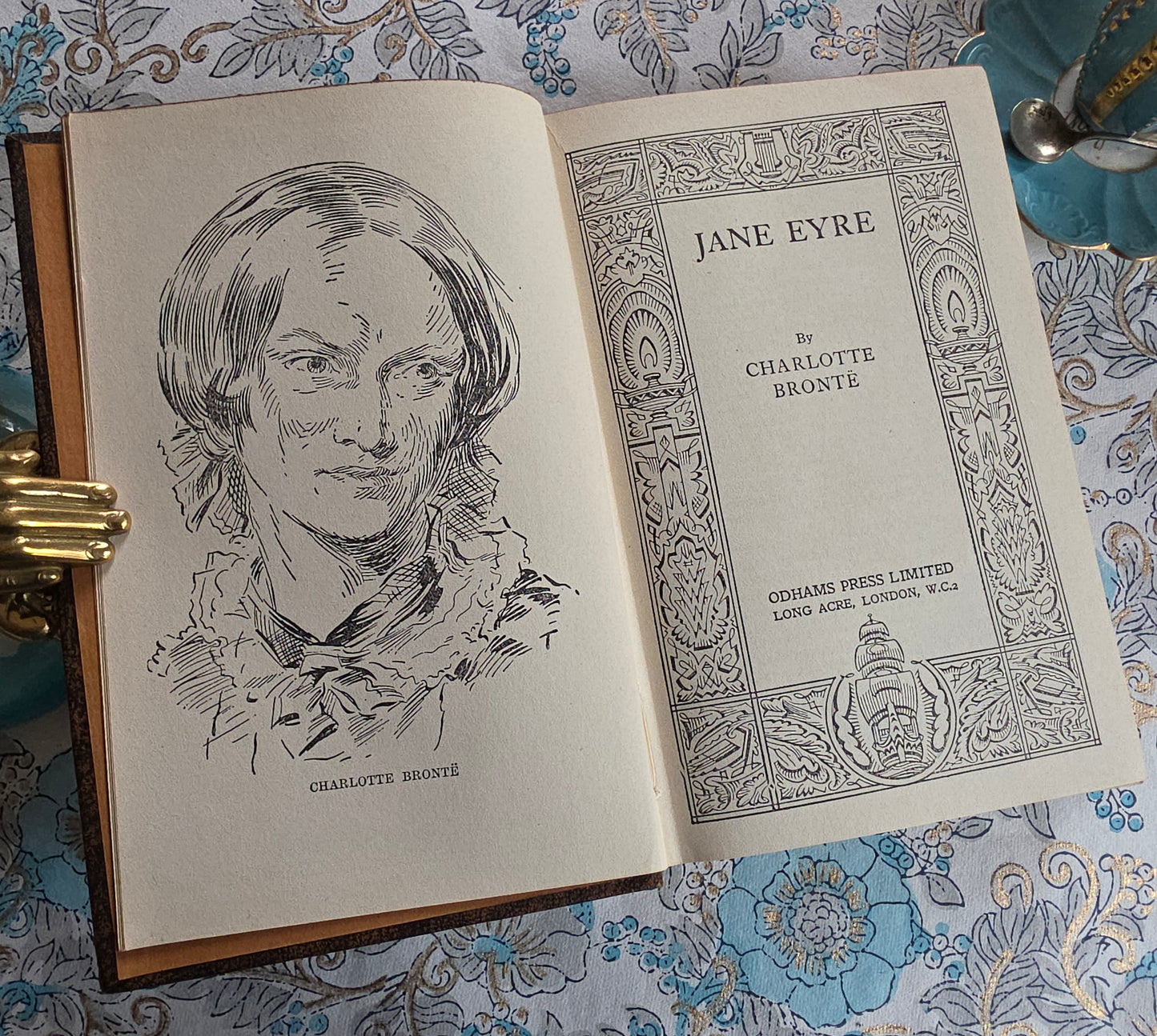 1930s Jane Eyre by Charlotte Bronte : Vintage Book