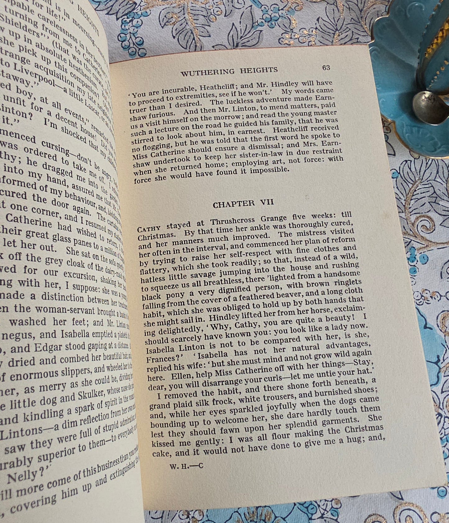 1930s Wuthering Heights by Emily Bronte : Vintage Book