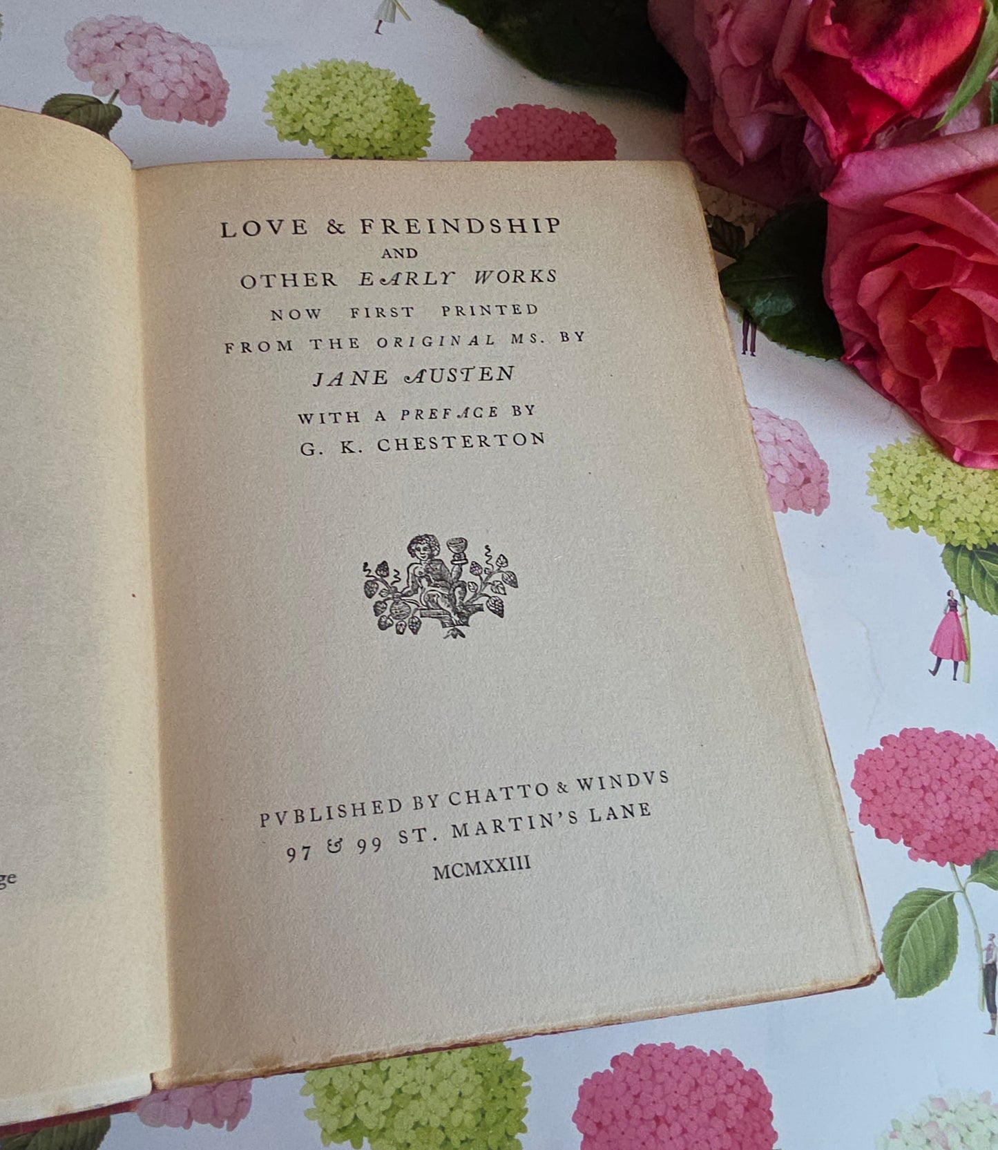 1922 Jane Austen's Love & Freindship  - Antique Book
