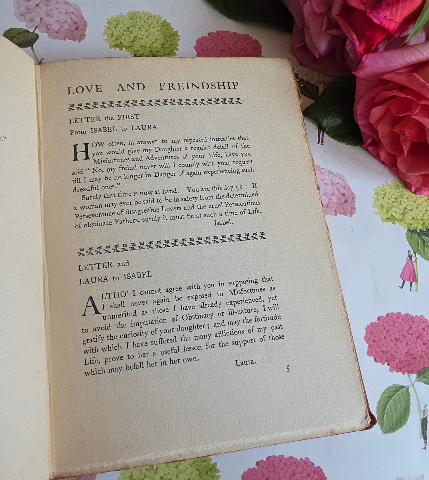 1922 Jane Austen's Love & Freindship  - Antique Book