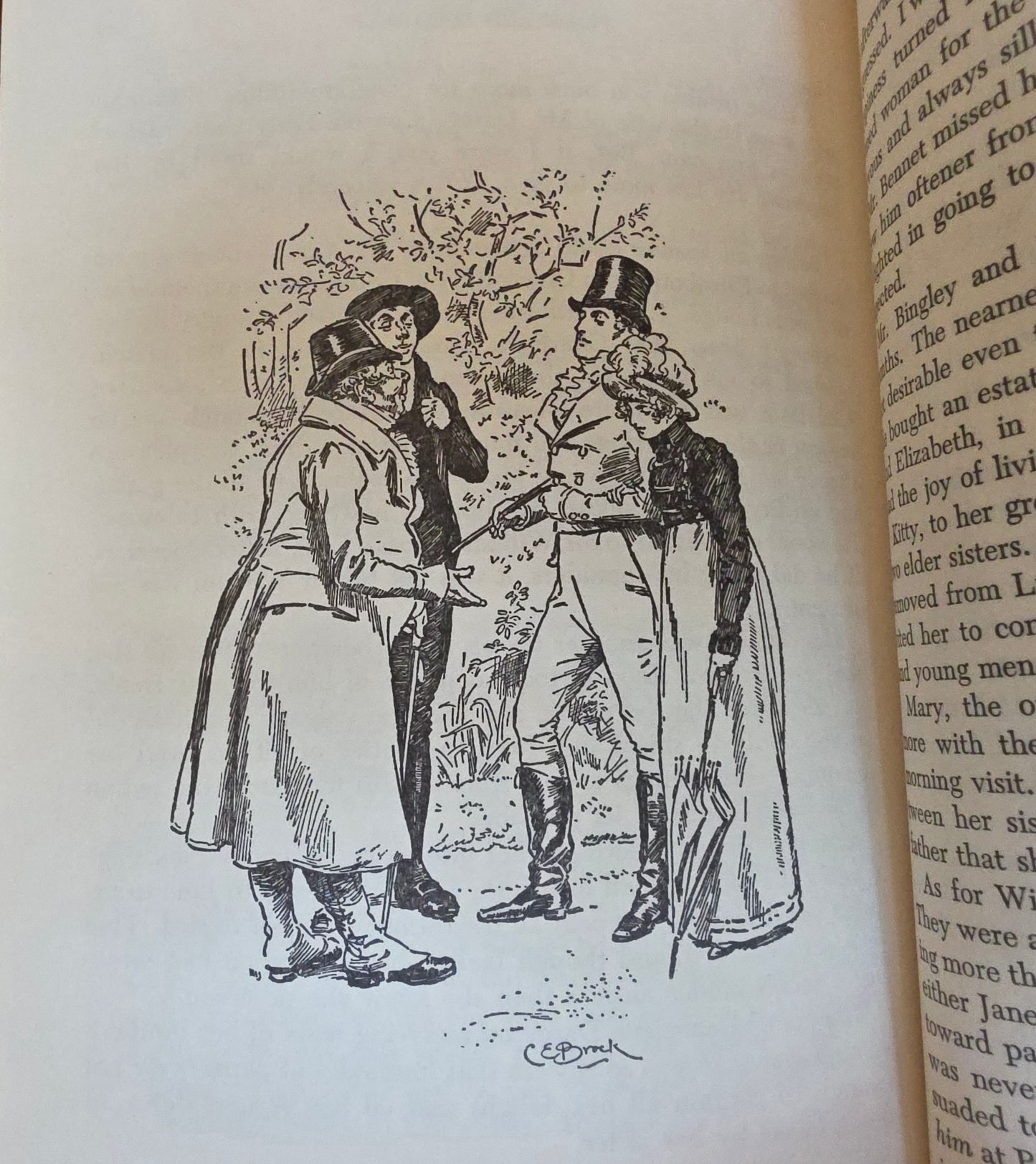 1946 Lorna Doone and Pride & Prejudice - Illustrated Vintage Book of Two Novels