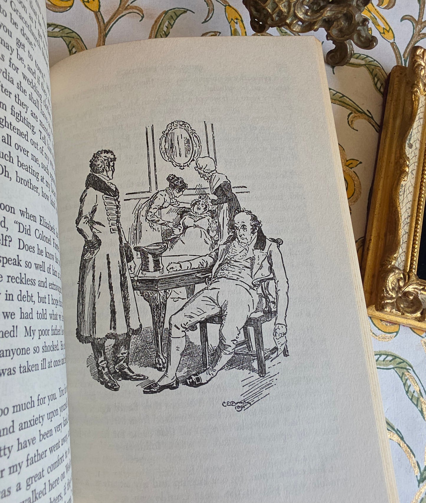 1946 Lorna Doone and Pride & Prejudice - Illustrated Vintage Book of Two Novels