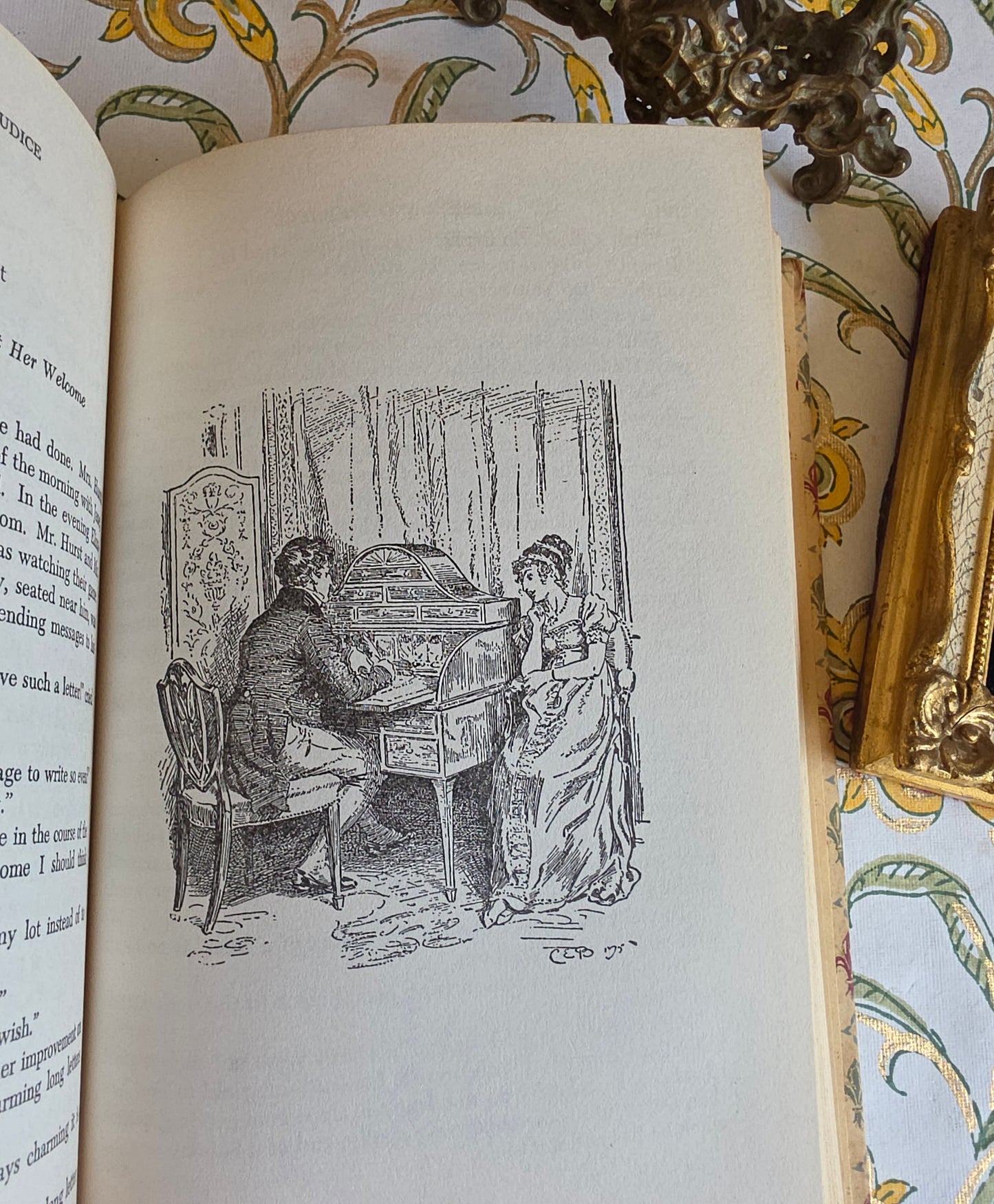 1946 Lorna Doone and Pride & Prejudice - Illustrated Vintage Book of Two Novels