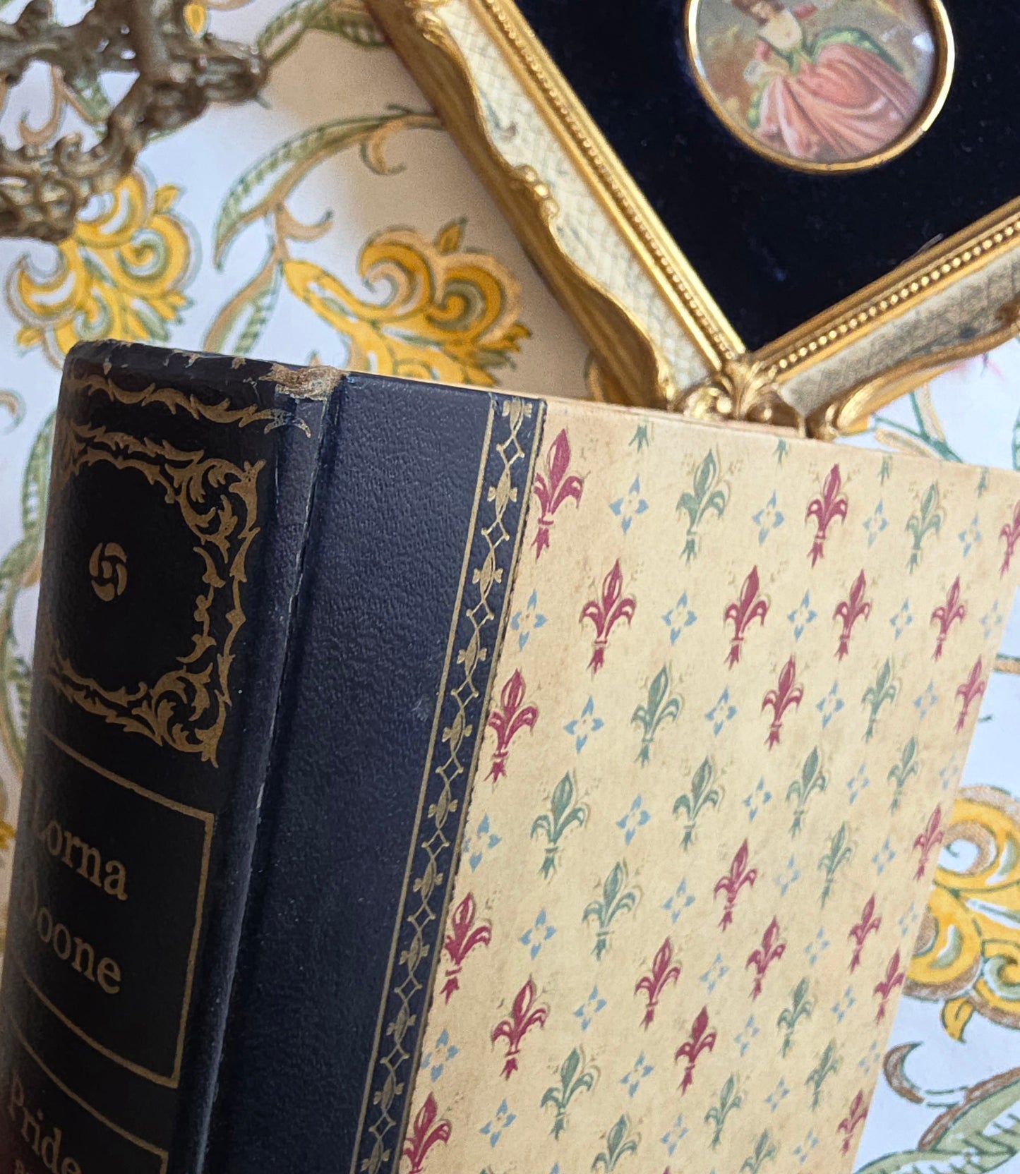 1946 Lorna Doone and Pride & Prejudice - Illustrated Vintage Book of Two Novels