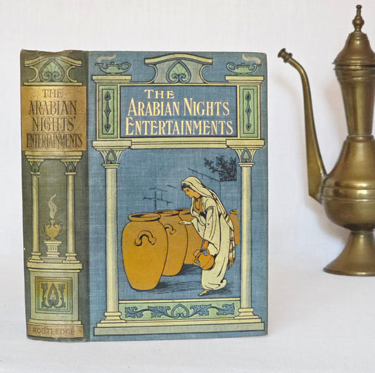 1909 The Arabian Nights' Entertainments : Antique Book