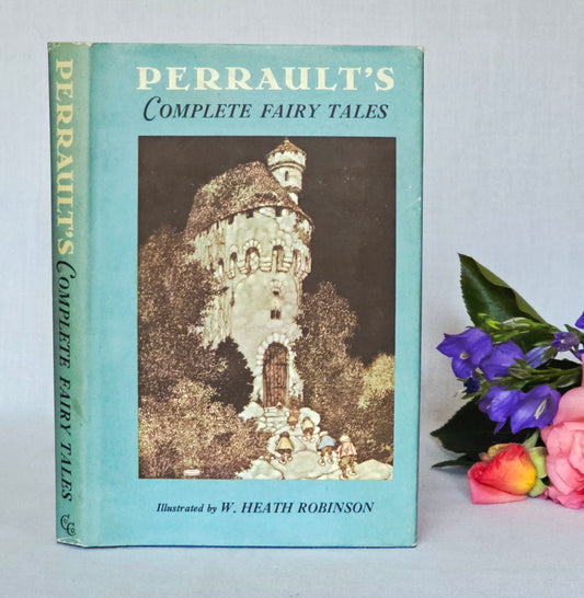 1962 Perrault's Complete Fairy Tales - Vintage Hardback Book