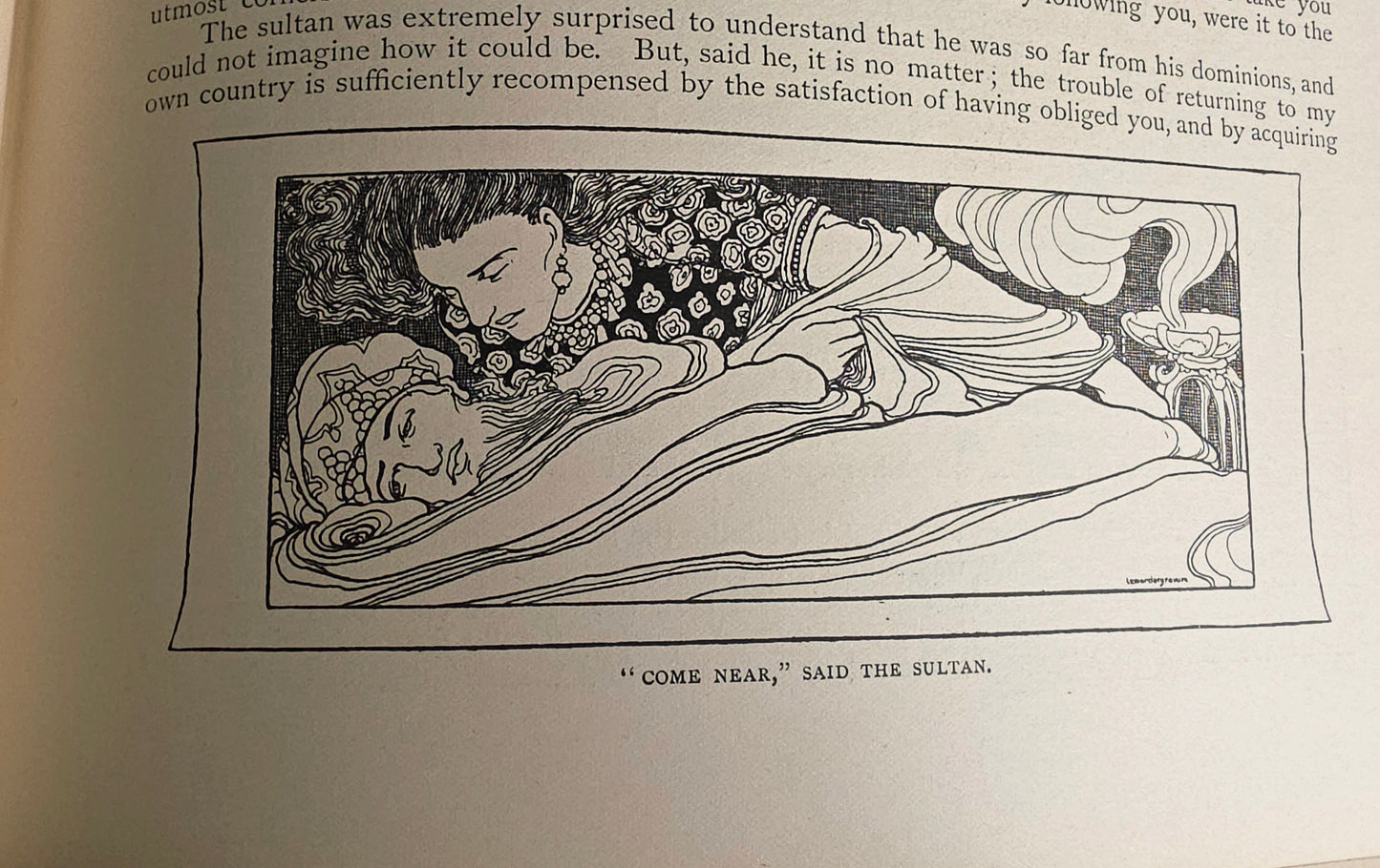 1899 Arabian Nights Entertainments - Profusely Illustrated Large Antique Book